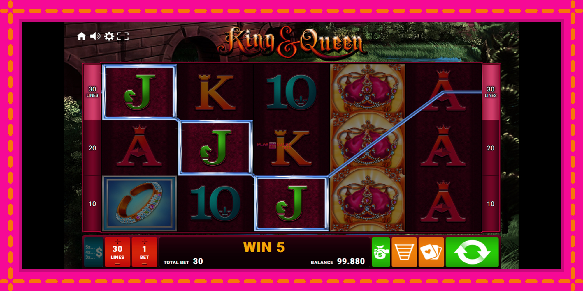 Безплатна игра в King Queen без регистрация, картина 3