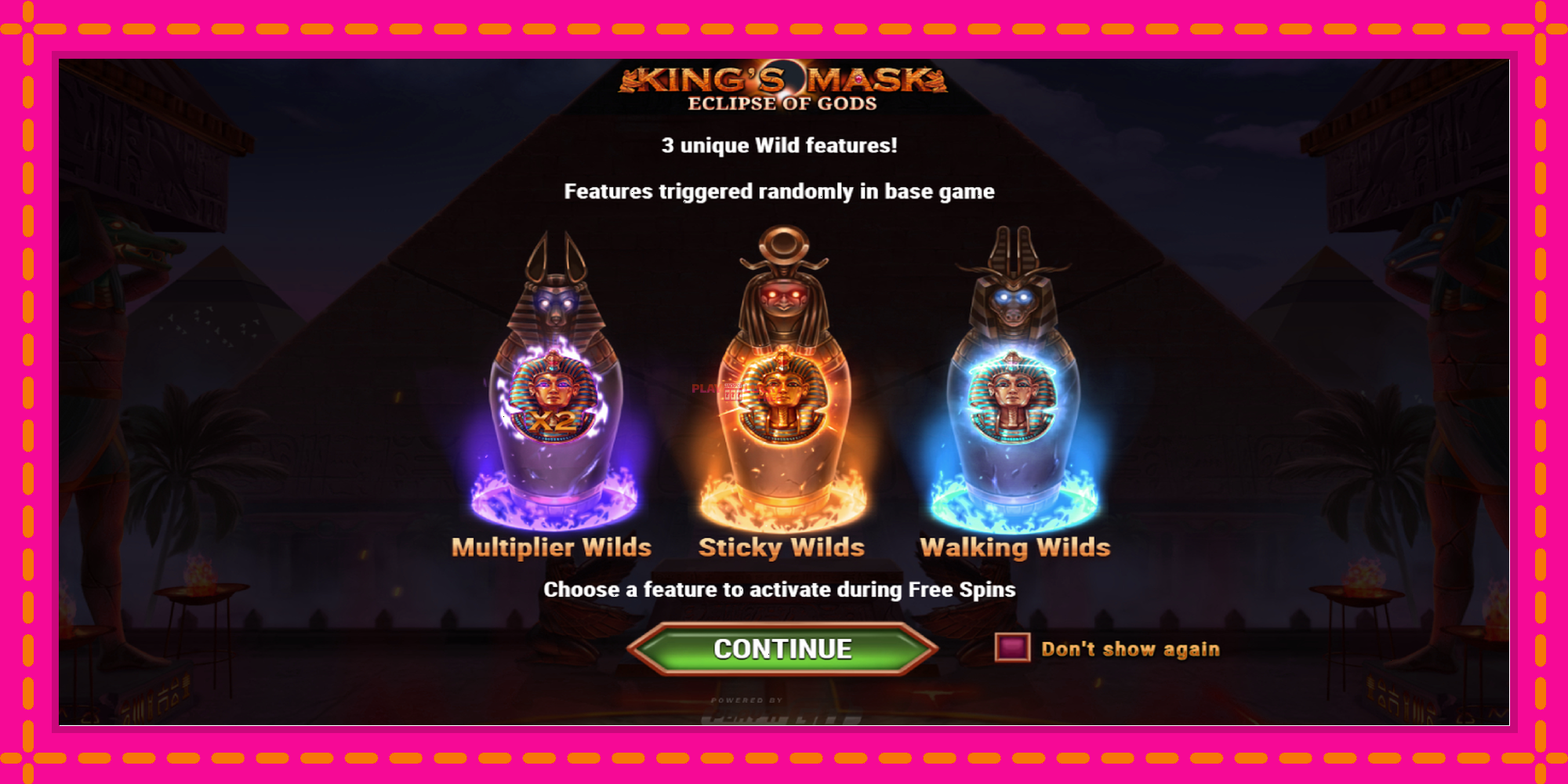 Безплатна игра в King’s Mask Eclipse of Gods без регистрация, картина 1