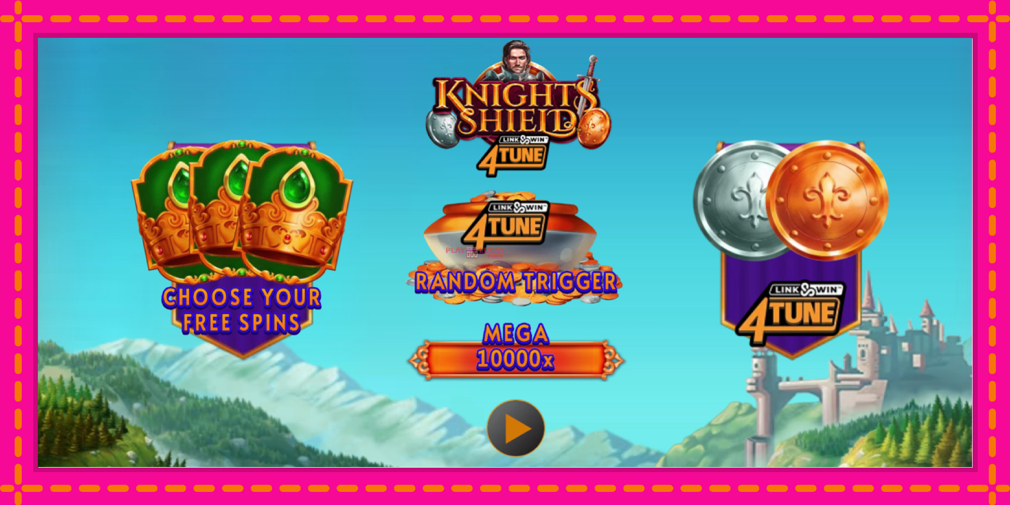 Безплатна игра в Knights Shield Link & Win 4Tune без регистрация, картина 1