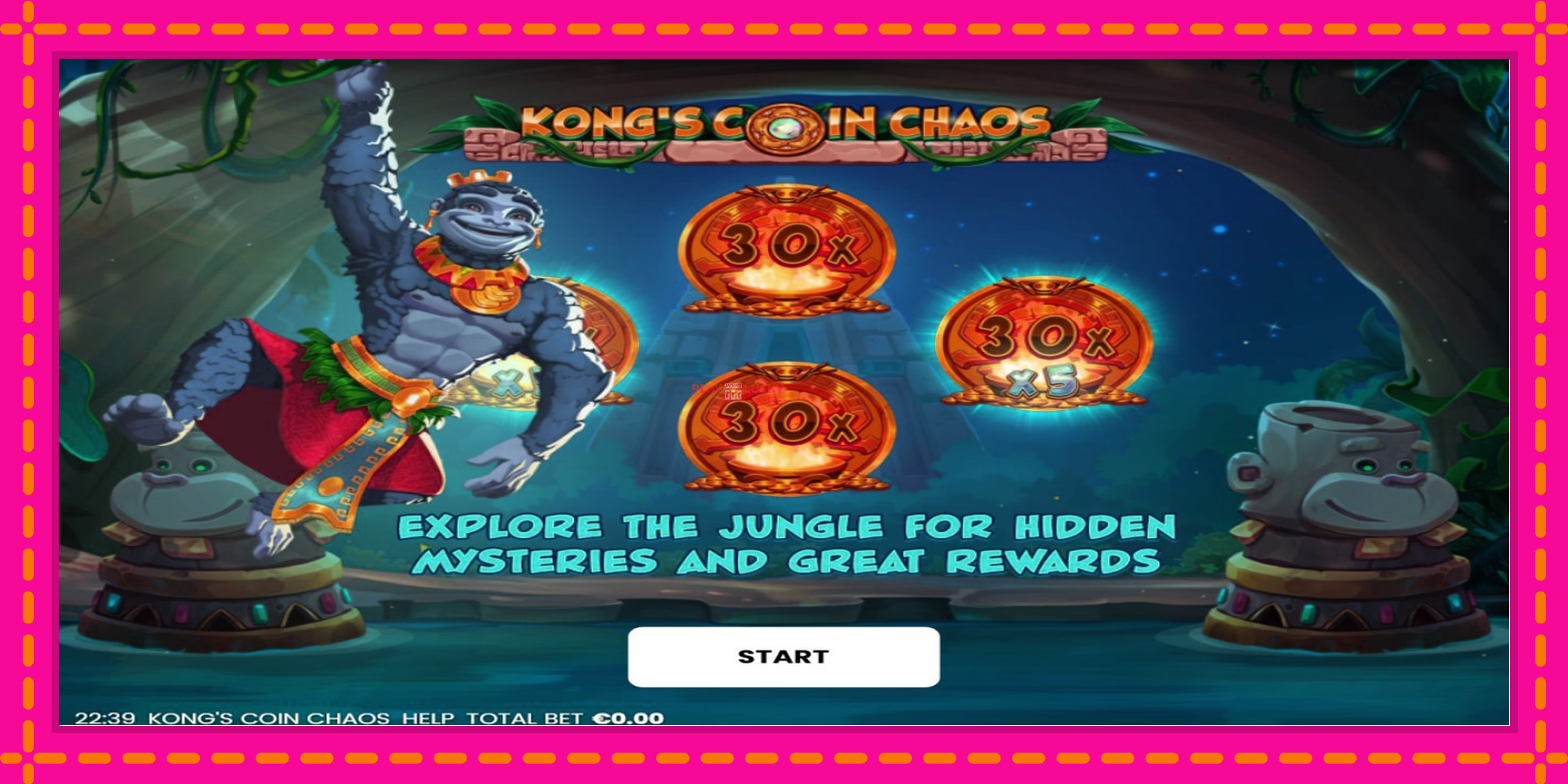 Безплатна игра в Kongs Coin Chaos без регистрация, картина 1