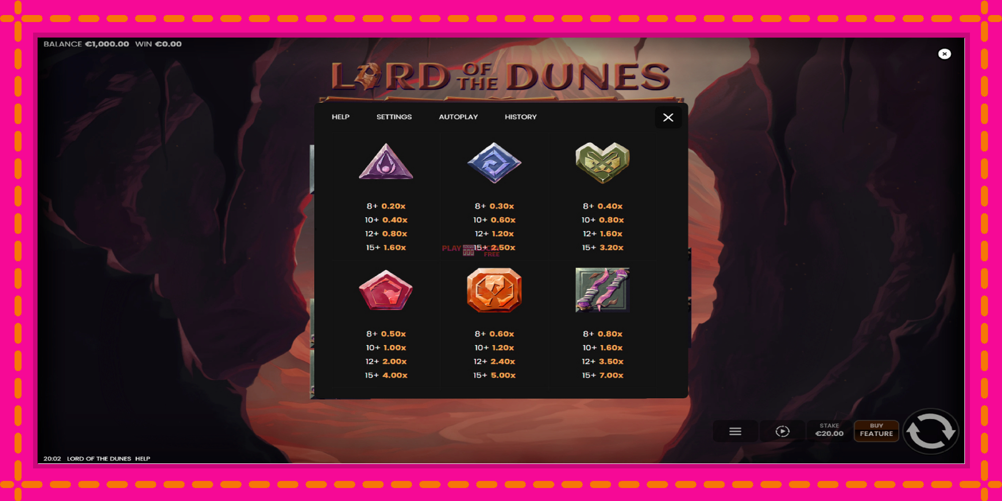 Безплатна игра в Lord of the Dunes без регистрация, картина 5