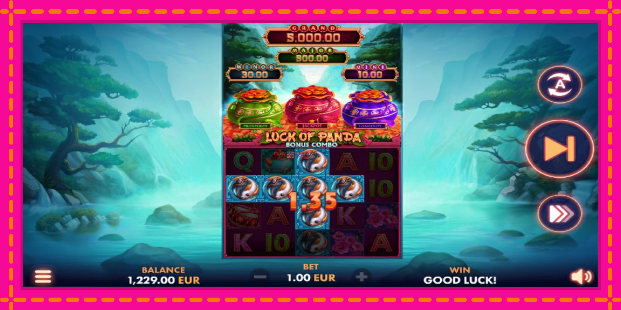 Безплатна игра в Luck of Panda Bonus Combo без регистрация, картина 2