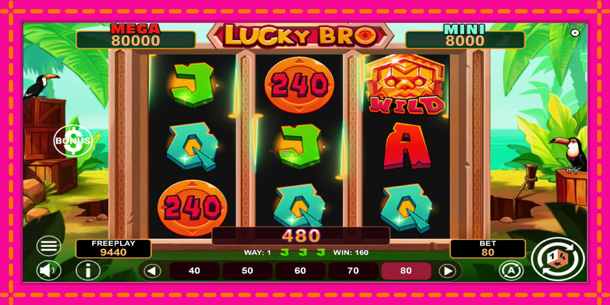 Безплатна игра в Lucky Bro Hold & Win без регистрация, картина 3