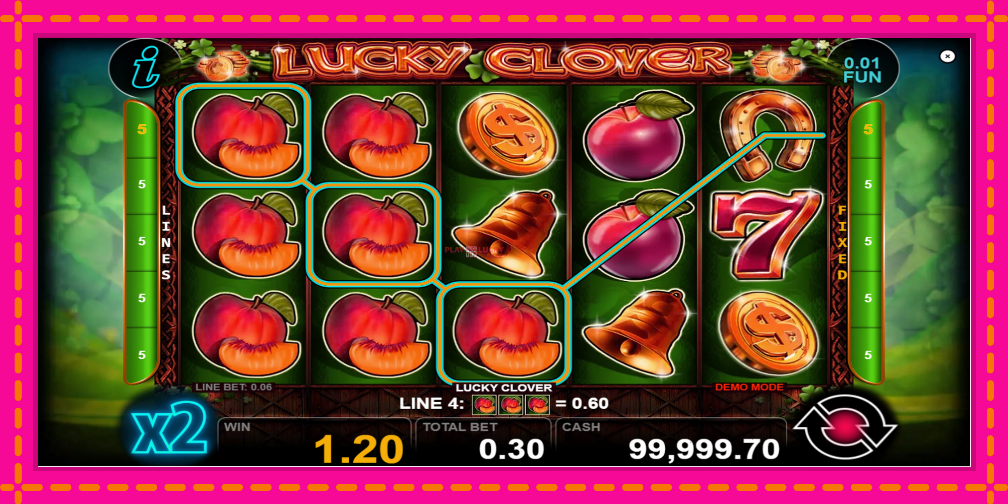 Безплатна игра в Lucky Clover без регистрация, картина 2