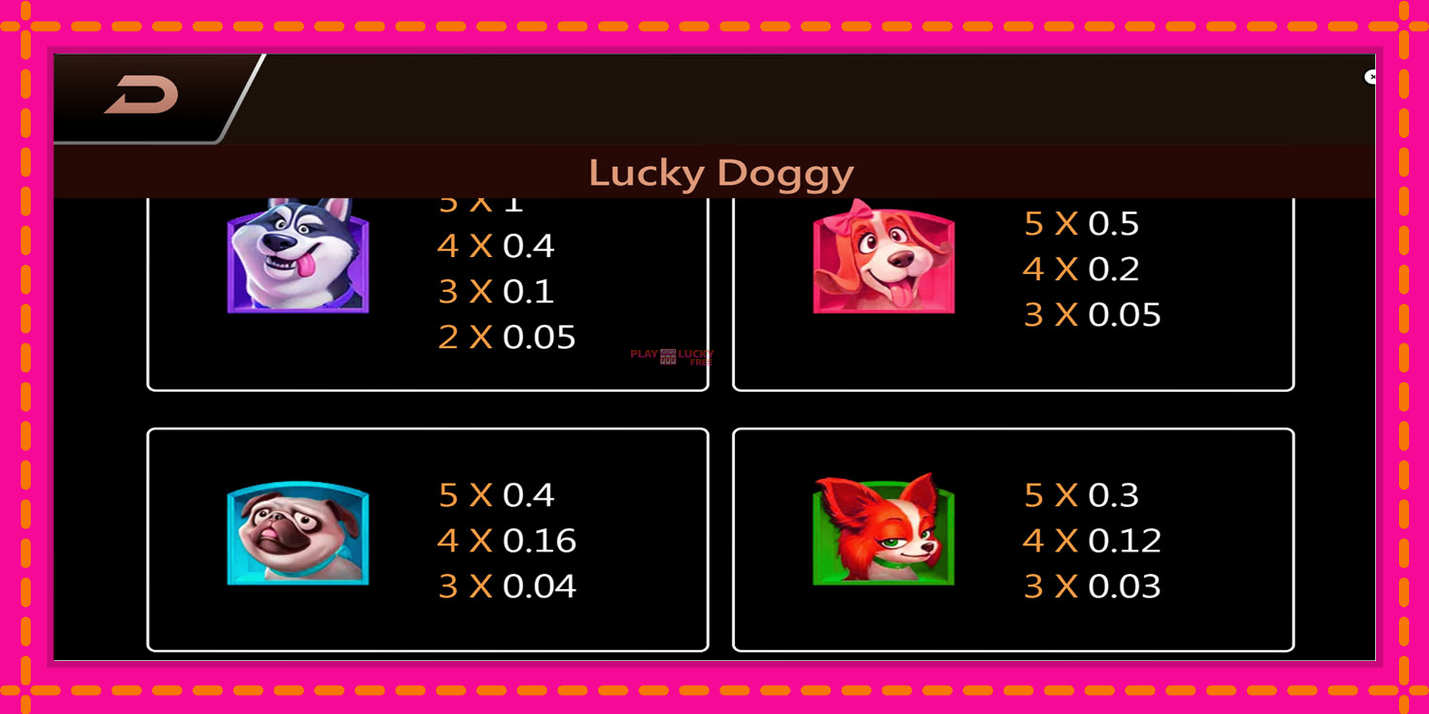 Безплатна игра в Lucky Doggy без регистрация, картина 6