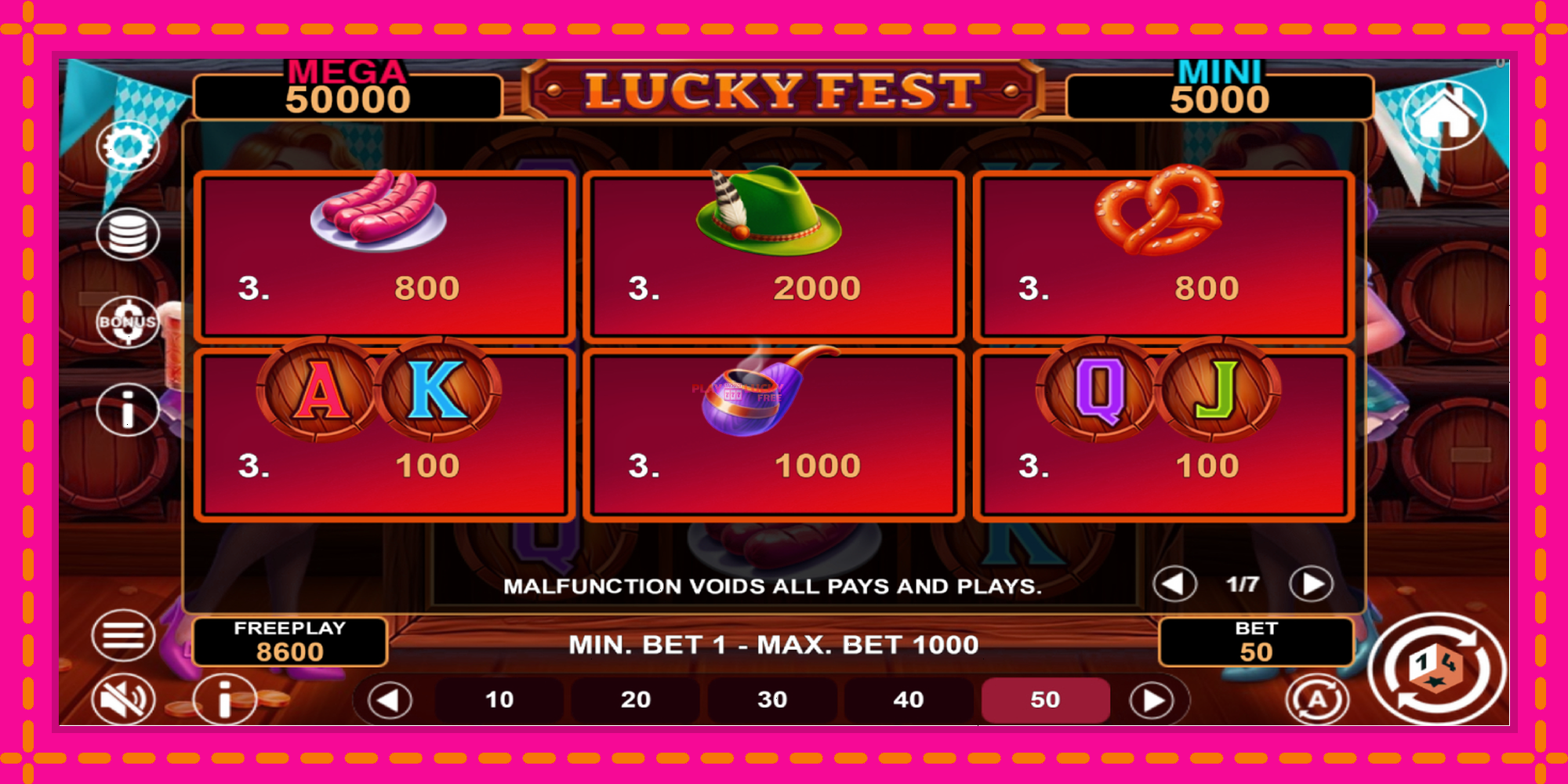 Безплатна игра в Lucky Fest Hold & Win без регистрация, картина 5