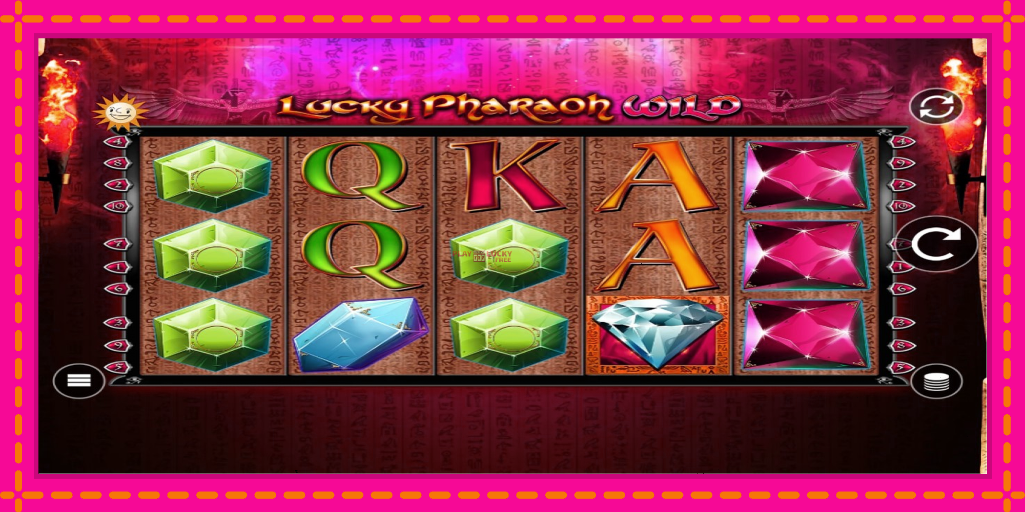 Безплатна игра в Lucky Pharaoh Wild без регистрация, картина 1