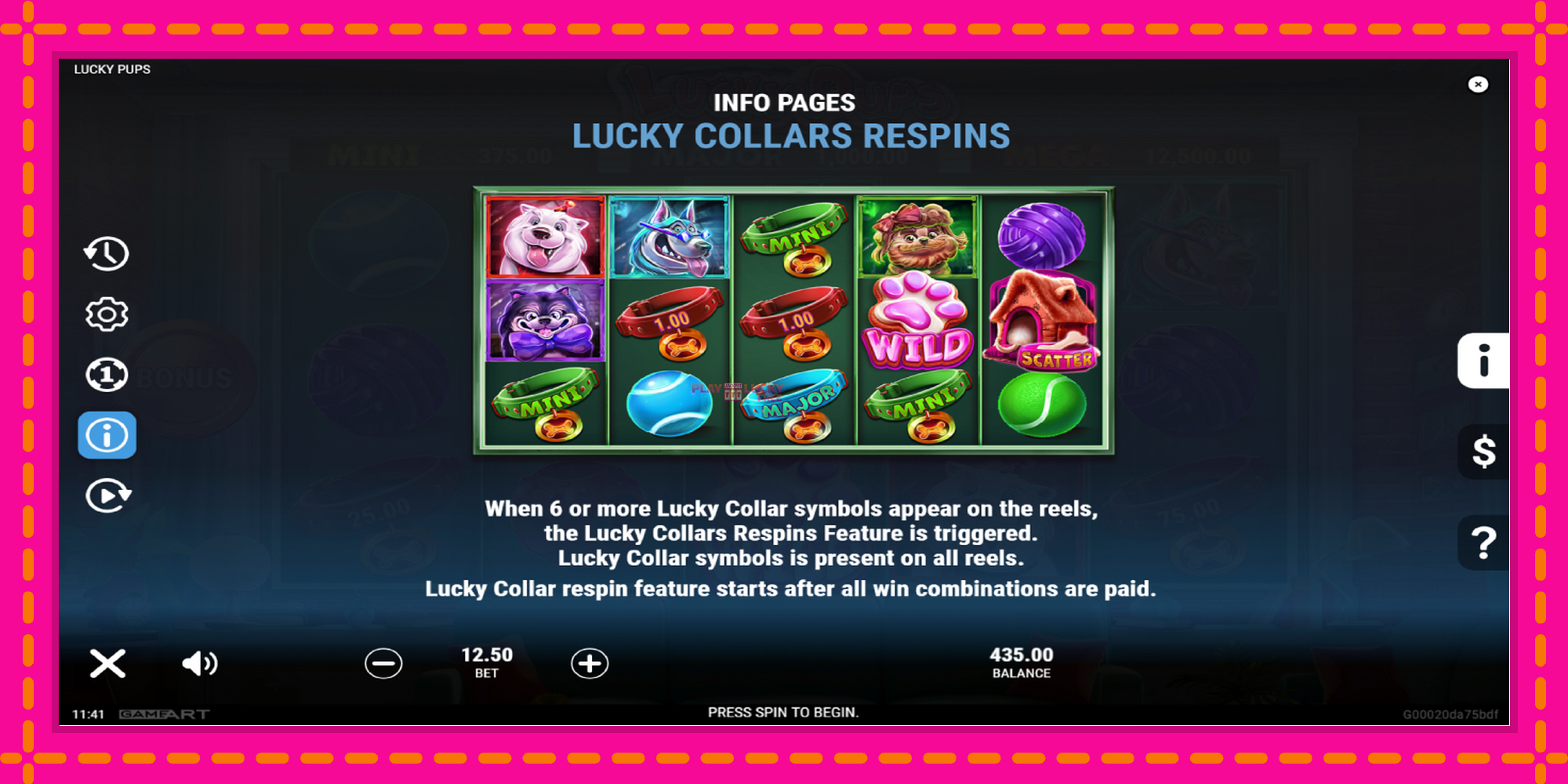 Безплатна игра в Lucky Pups без регистрация, картина 5