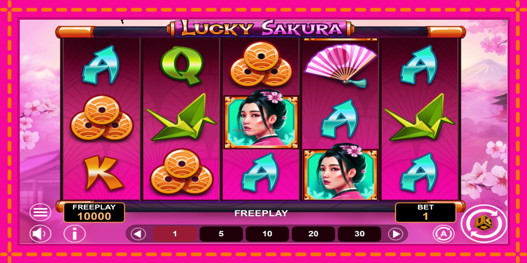 Безплатна игра в Lucky Sakura Win Spins без регистрация, картина 2