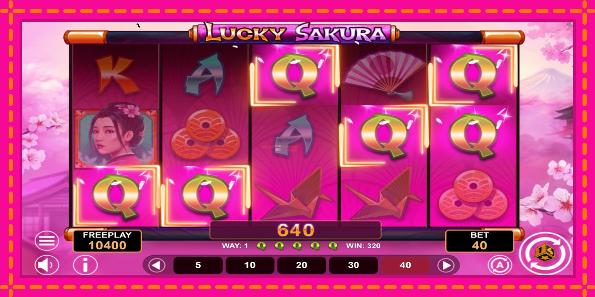 Безплатна игра в Lucky Sakura Win Spins без регистрация, картина 3