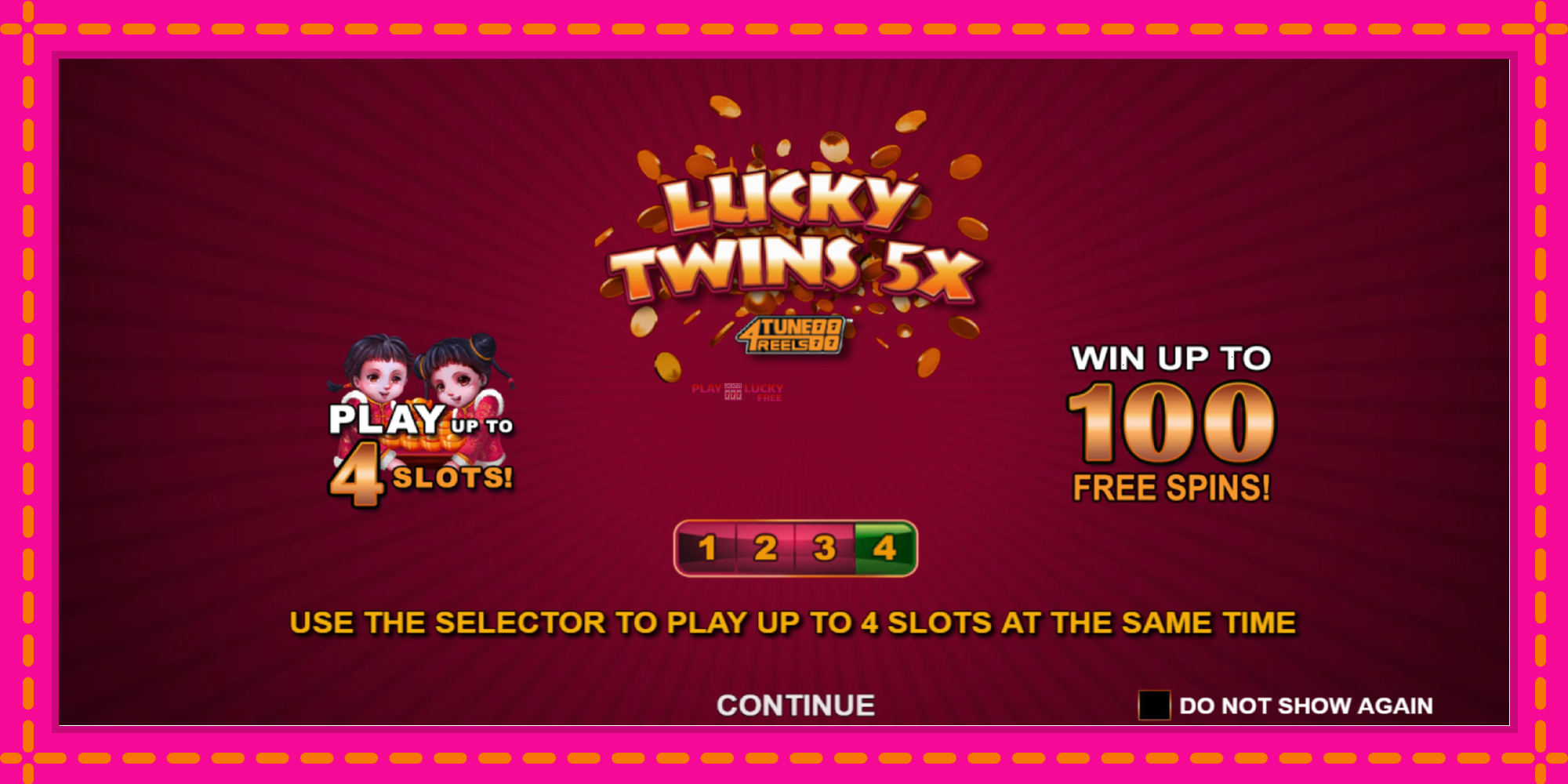 Безплатна игра в Lucky Twins 5X 4Tune Reels без регистрация, картина 1