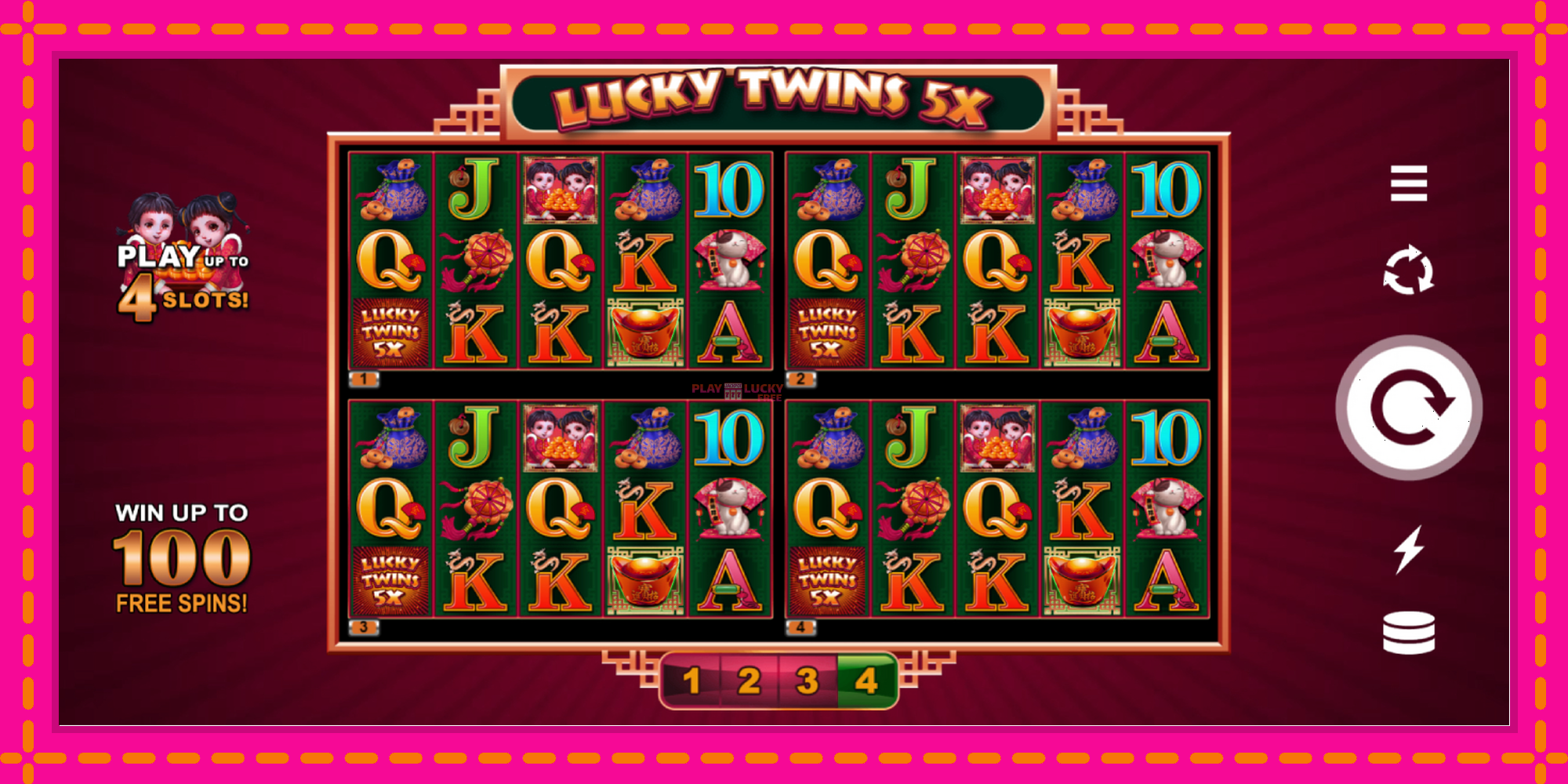 Безплатна игра в Lucky Twins 5X 4Tune Reels без регистрация, картина 2