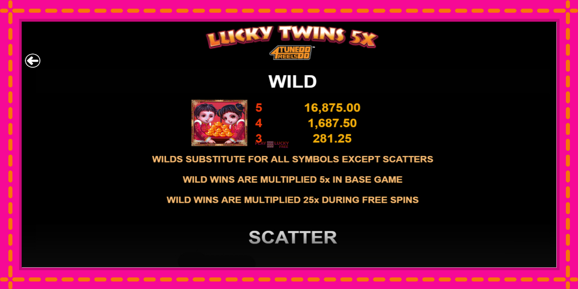 Безплатна игра в Lucky Twins 5X 4Tune Reels без регистрация, картина 5