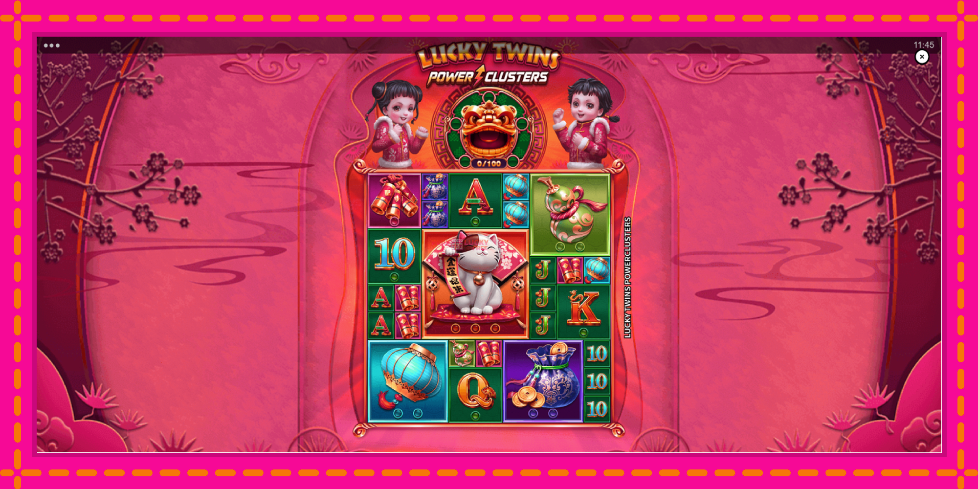 Безплатна игра в Lucky Twins Power Clusters без регистрация, картина 1