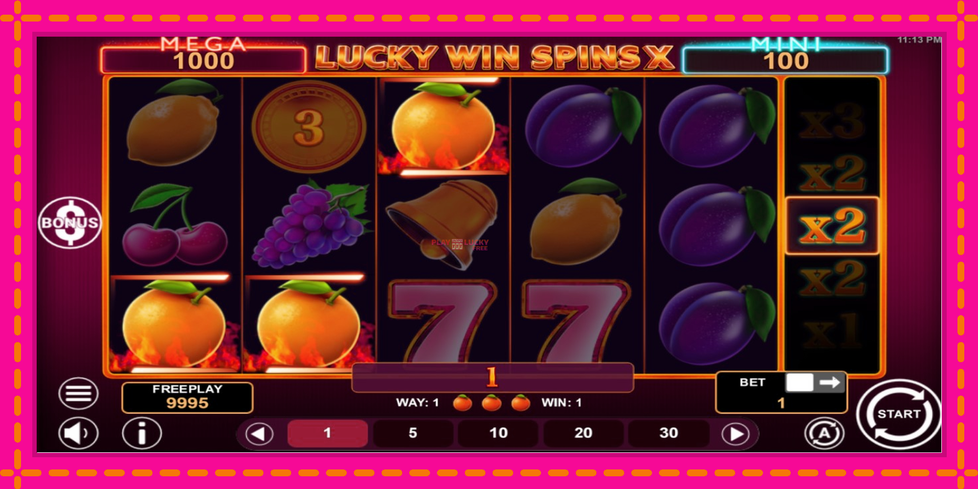 Безплатна игра в Lucky Win Spins X без регистрация, картина 3