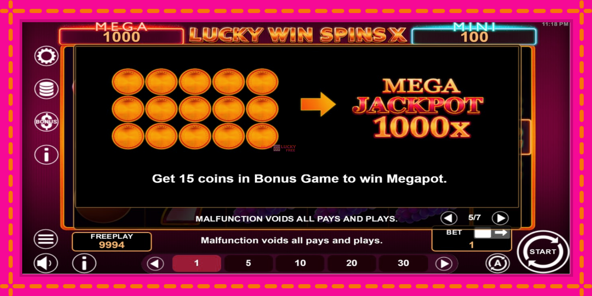 Безплатна игра в Lucky Win Spins X без регистрация, картина 7