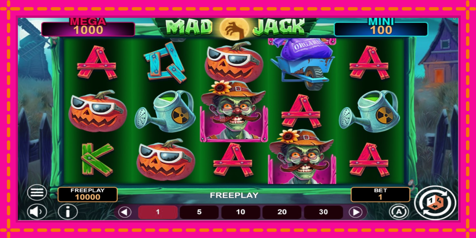 Безплатна игра в Mad Jack Hold & Win без регистрация, картина 1