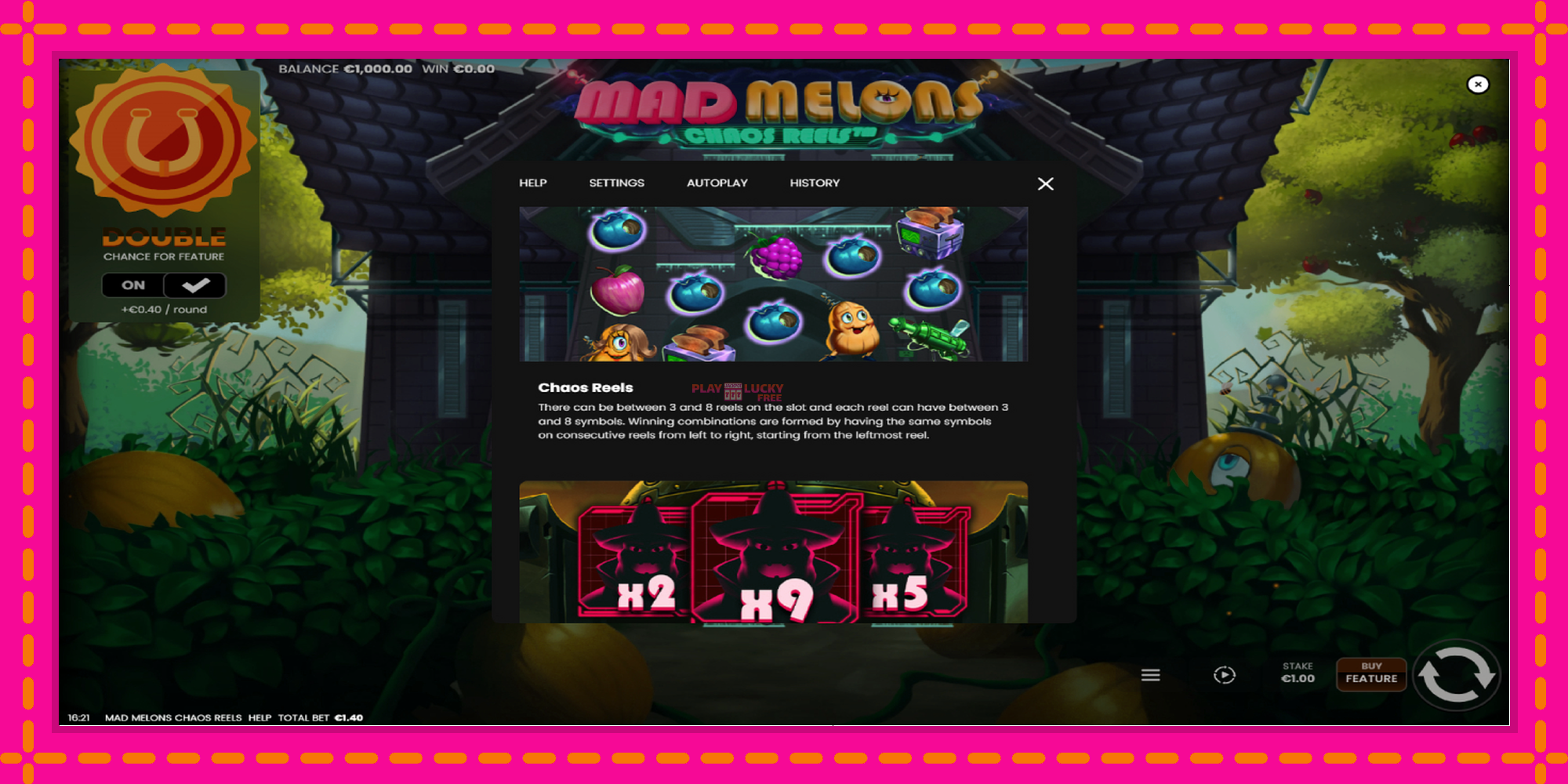 Безплатна игра в Mad Melons Chaos Reels без регистрация, картина 6