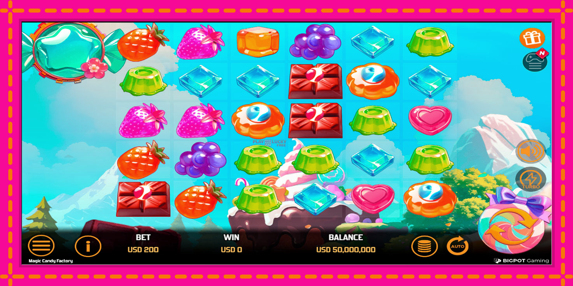 Безплатна игра в Magic Candy Factory без регистрация, картина 1