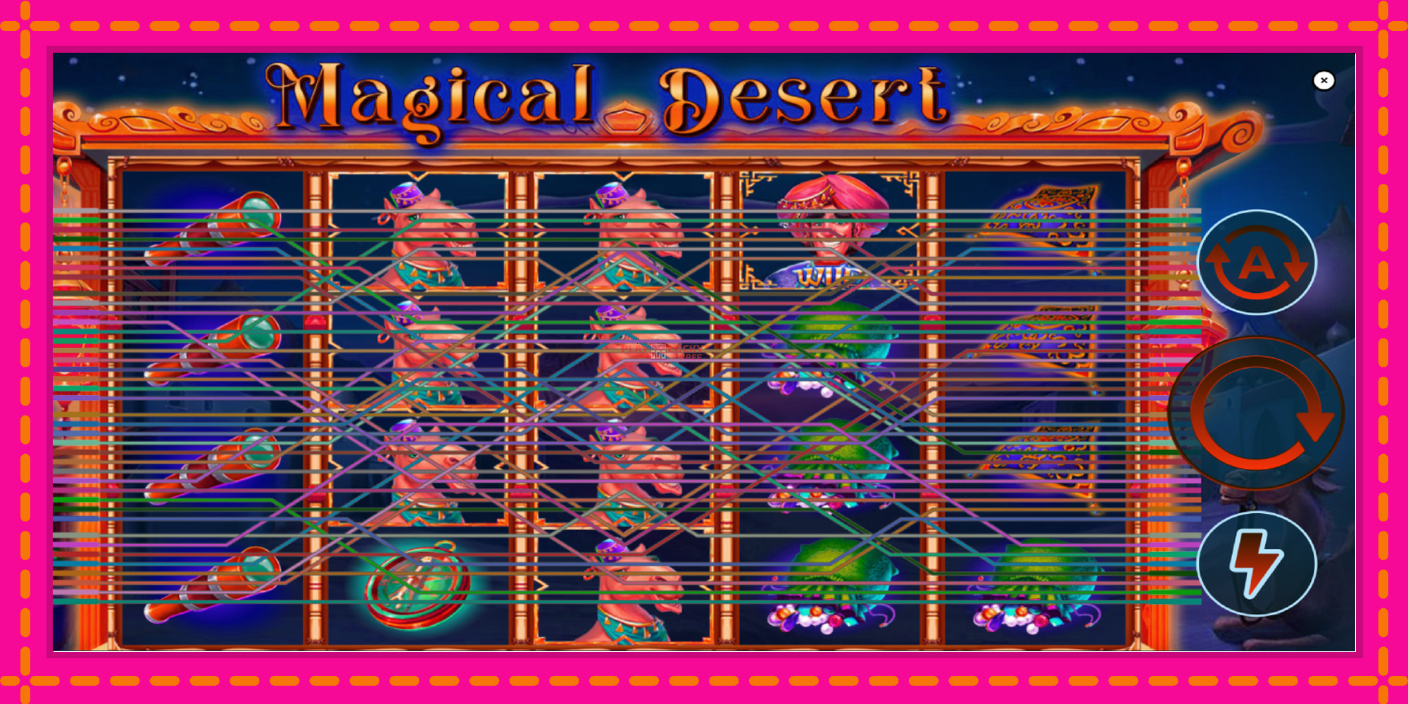 Безплатна игра в Magical Desert без регистрация, картина 1