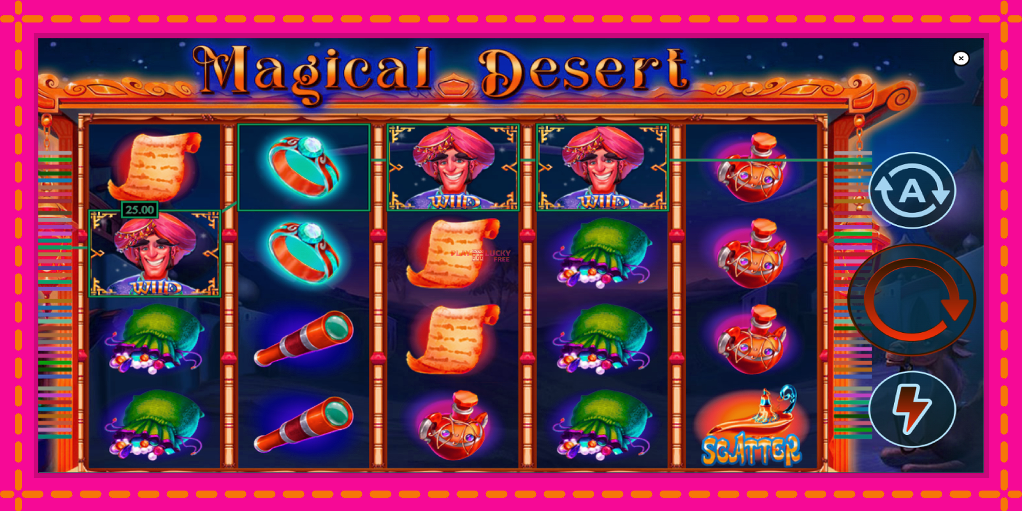 Безплатна игра в Magical Desert без регистрация, картина 2