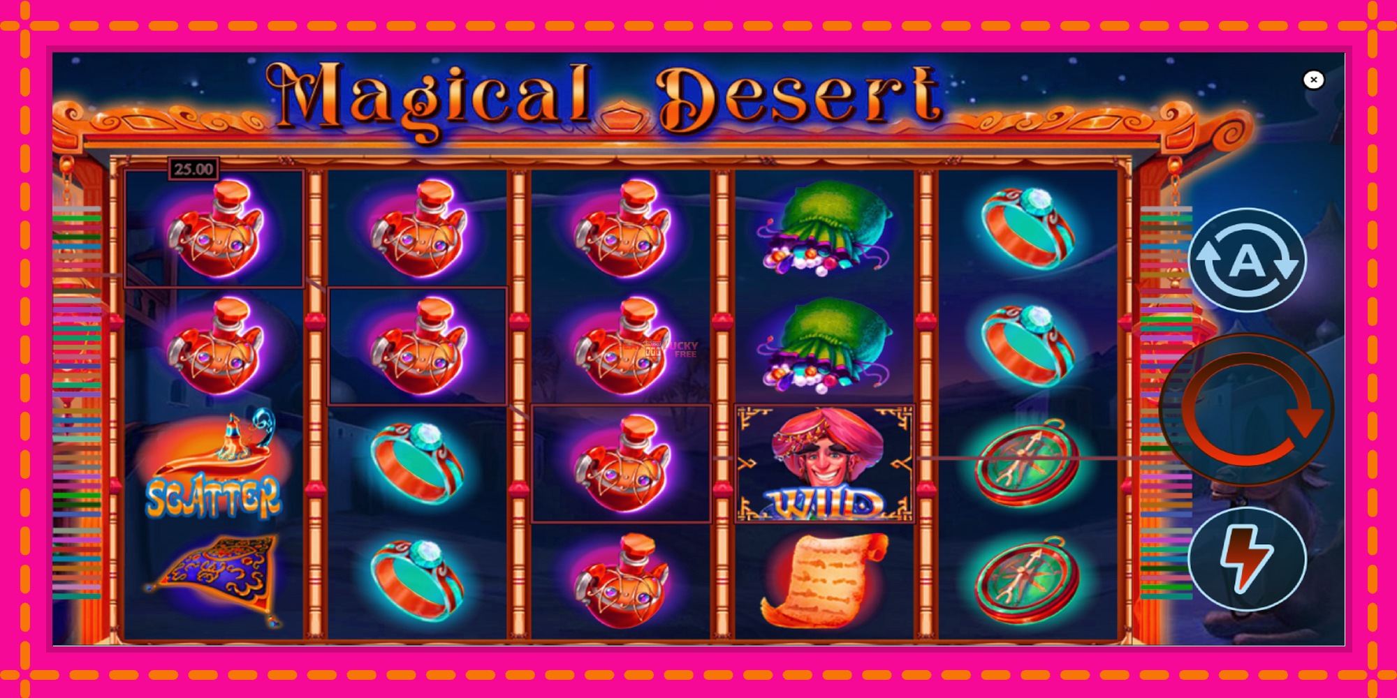 Безплатна игра в Magical Desert без регистрация, картина 4