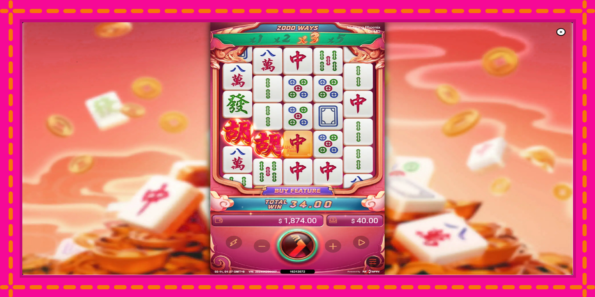 Безплатна игра в Mahjong Phoenix без регистрация, картина 3