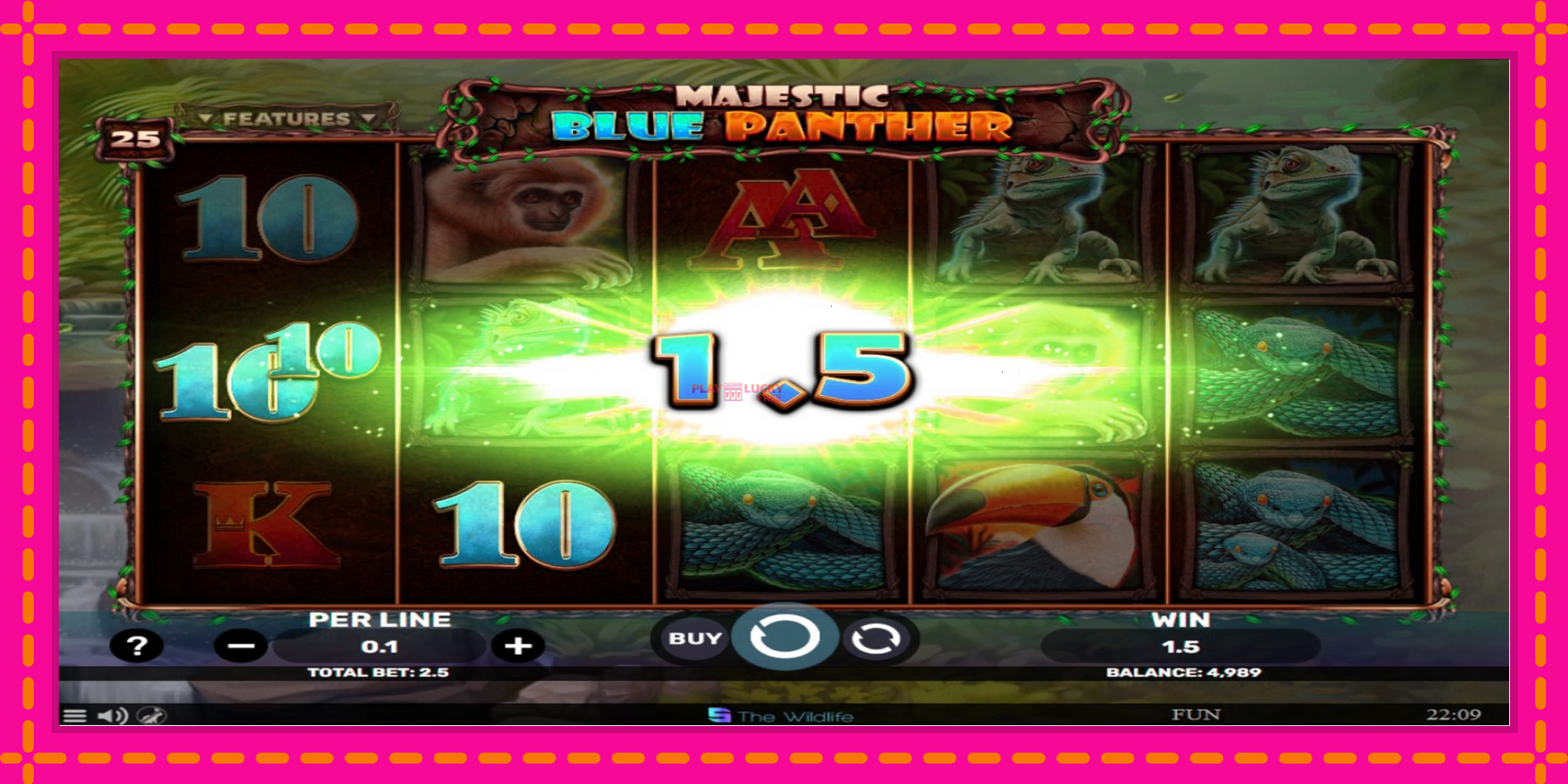 Безплатна игра в Majestic Blue Panther без регистрация, картина 3