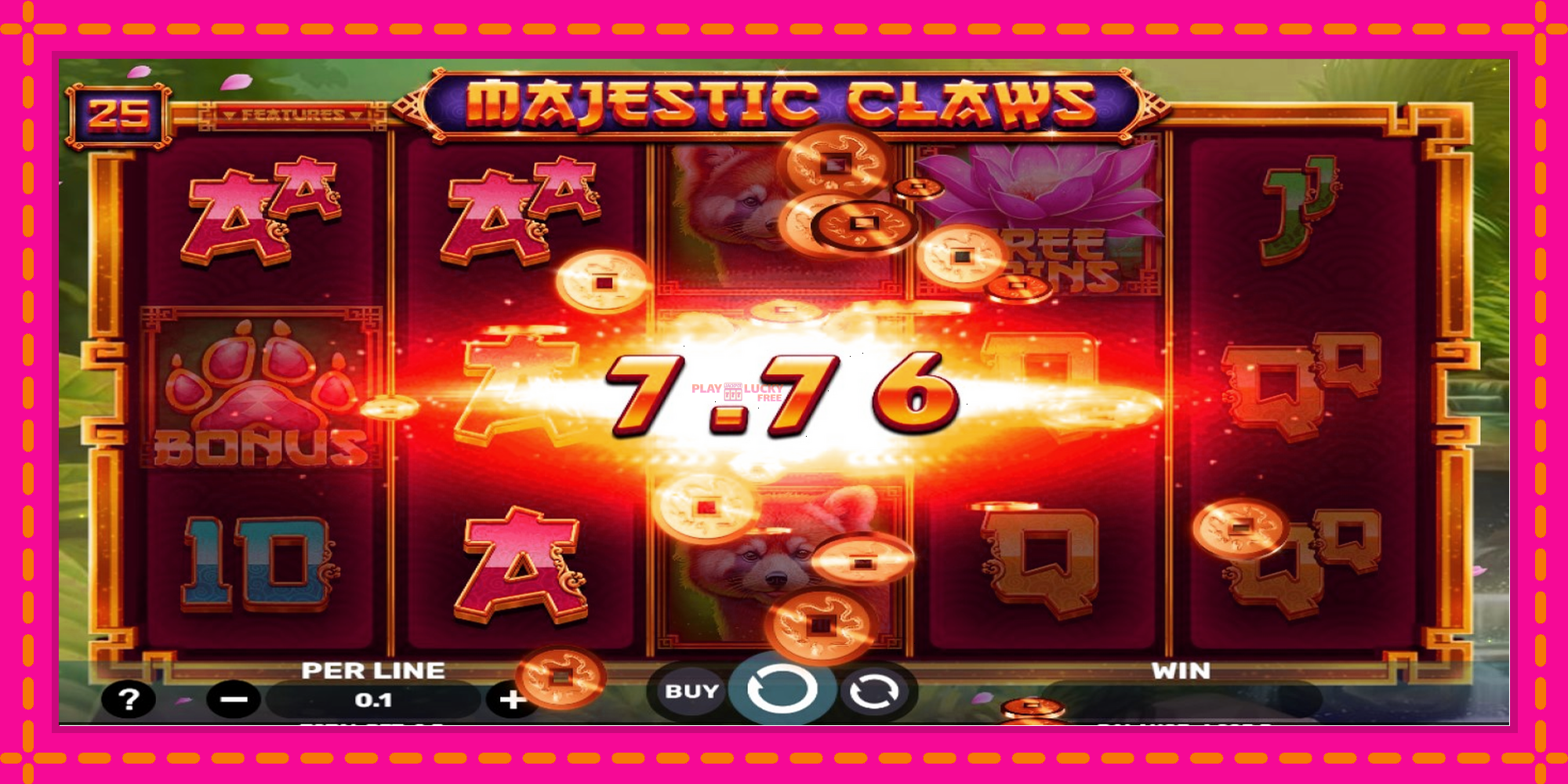 Безплатна игра в Majestic Claws без регистрация, картина 3