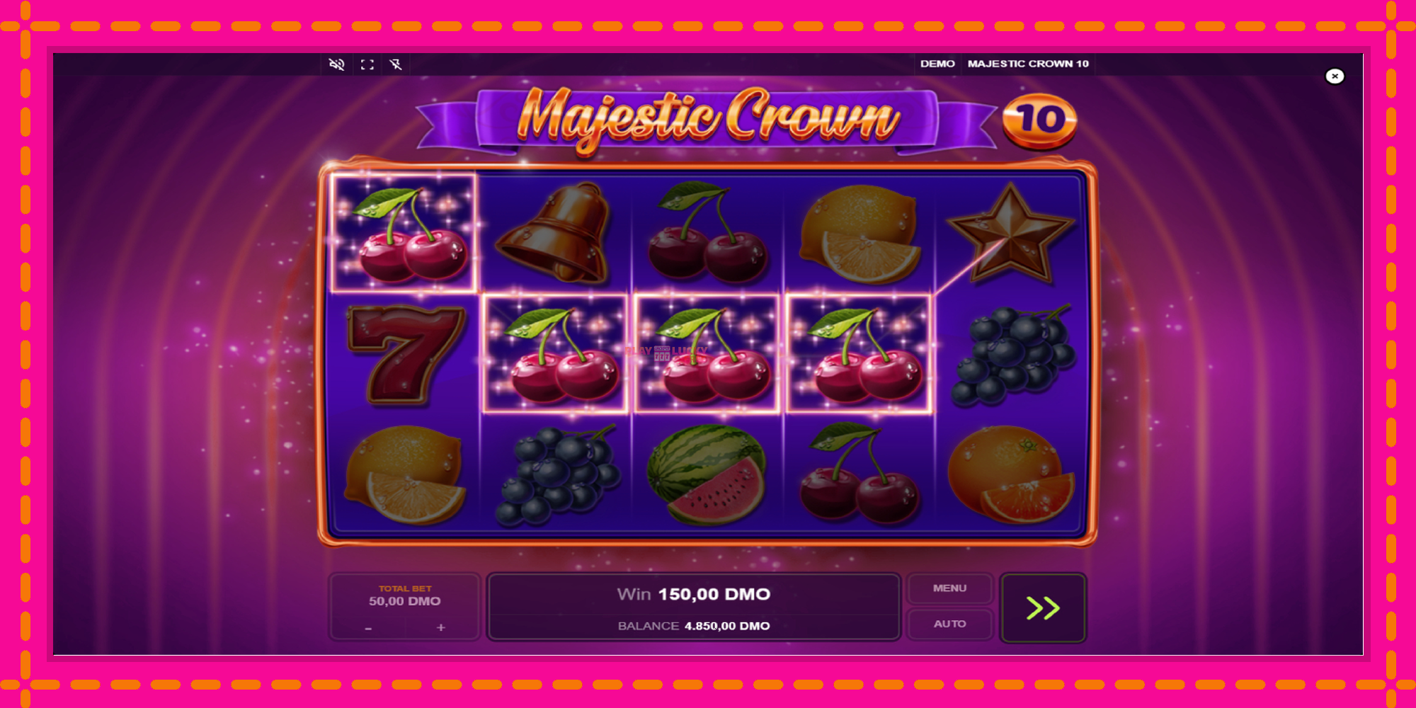 Безплатна игра в Majestic Crown 10 без регистрация, картина 2