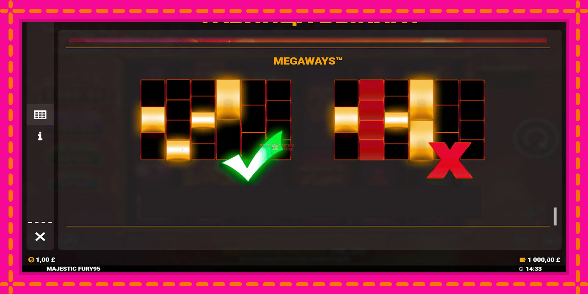 Безплатна игра в Majestic Fury Megaways без регистрация, картина 6