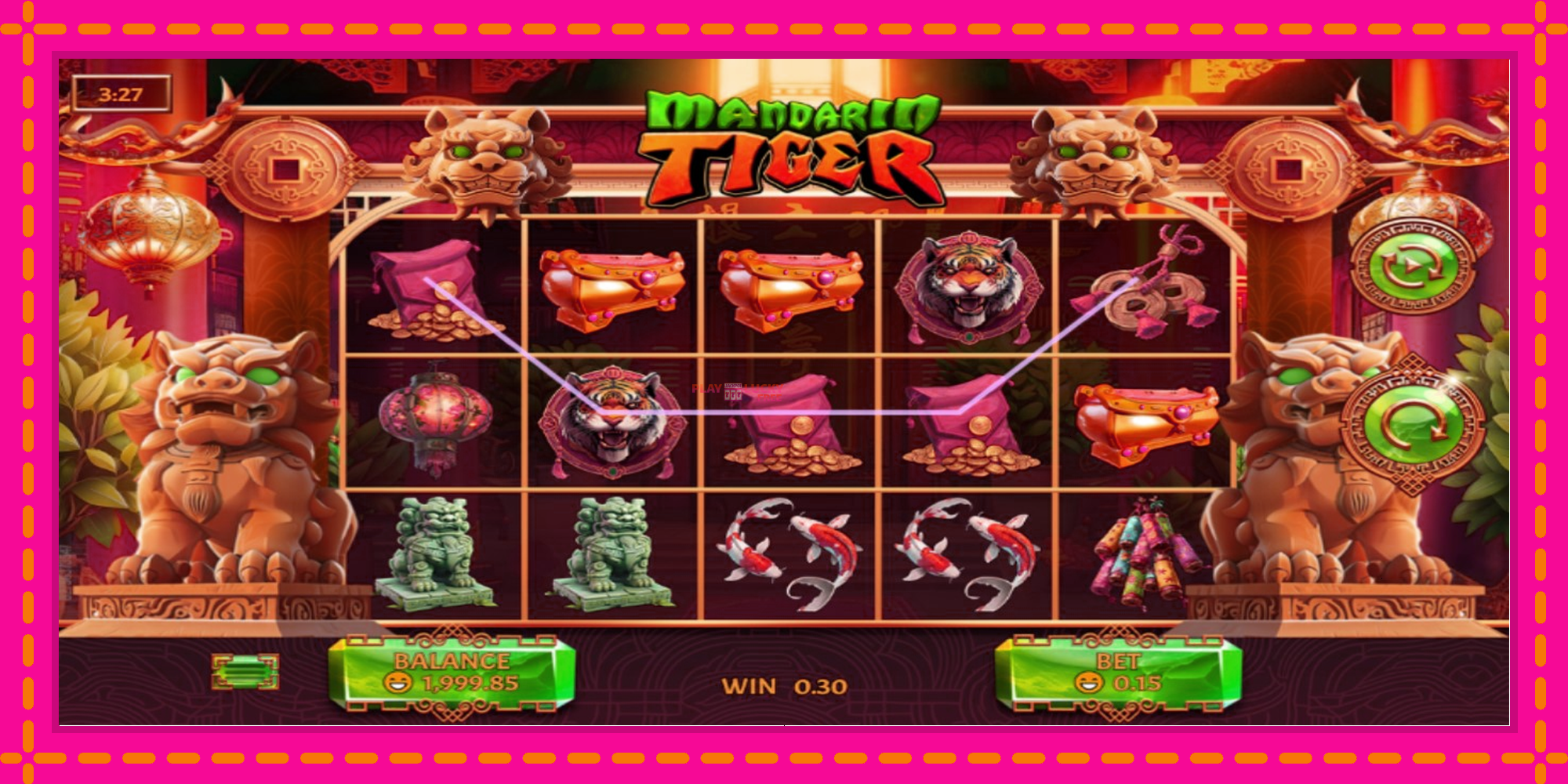 Безплатна игра в Mandarin Tiger без регистрация, картина 3