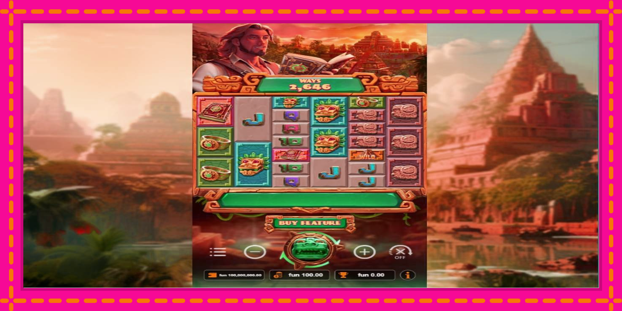 Безплатна игра в Mayan Gold Hunt без регистрация, картина 2