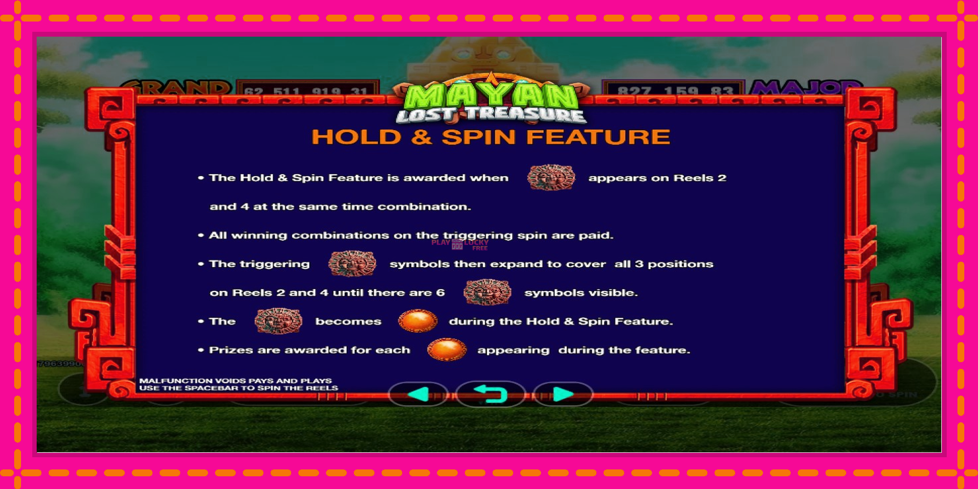 Безплатна игра в Mayan Lost Treasure без регистрация, картина 5