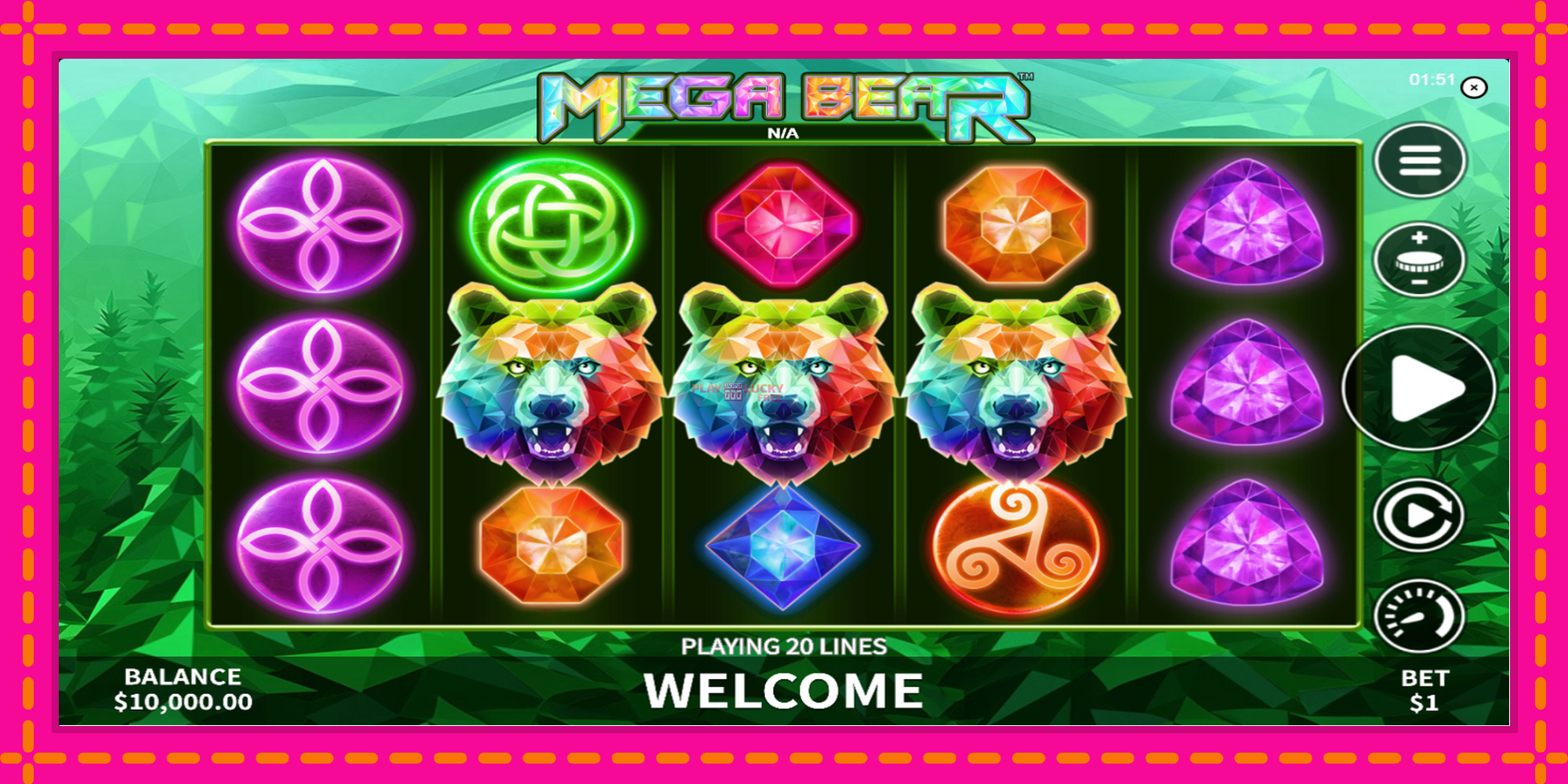 Безплатна игра в Mega Bear без регистрация, картина 2