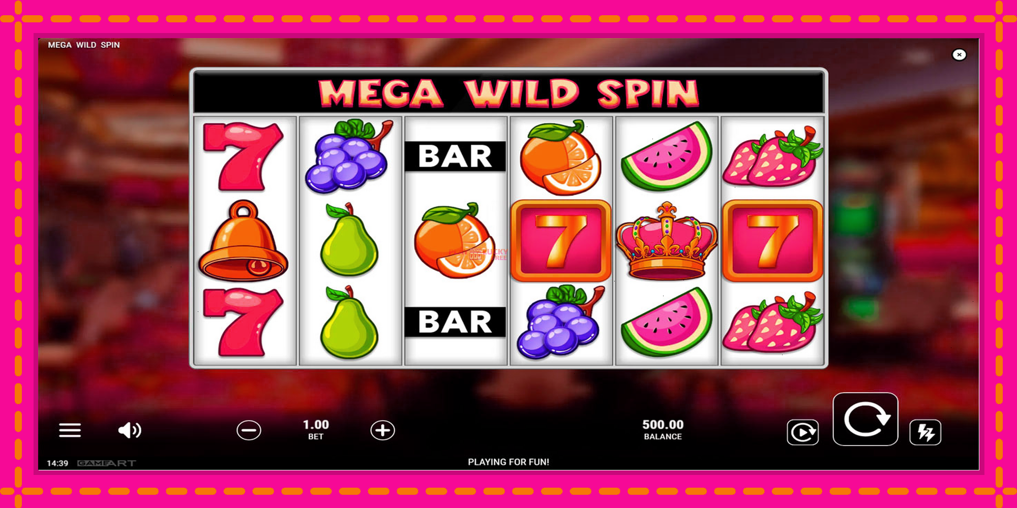 Безплатна игра в Mega Wild Spin без регистрация, картина 1