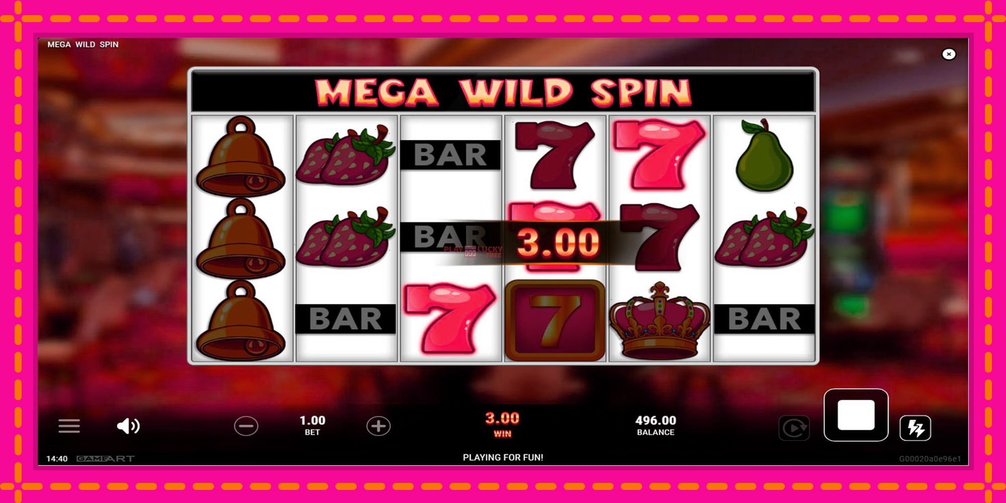 Безплатна игра в Mega Wild Spin без регистрация, картина 2