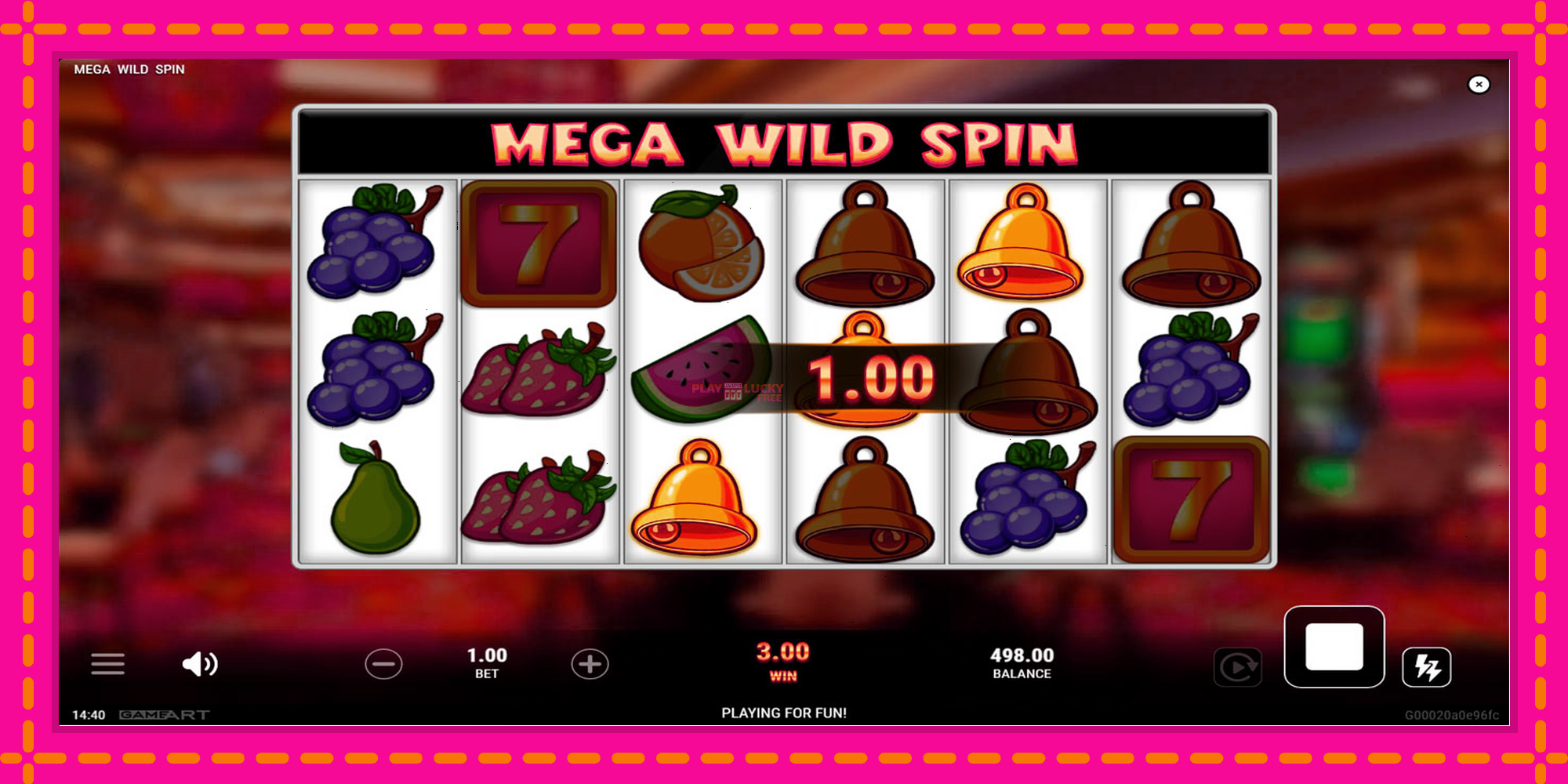 Безплатна игра в Mega Wild Spin без регистрация, картина 3