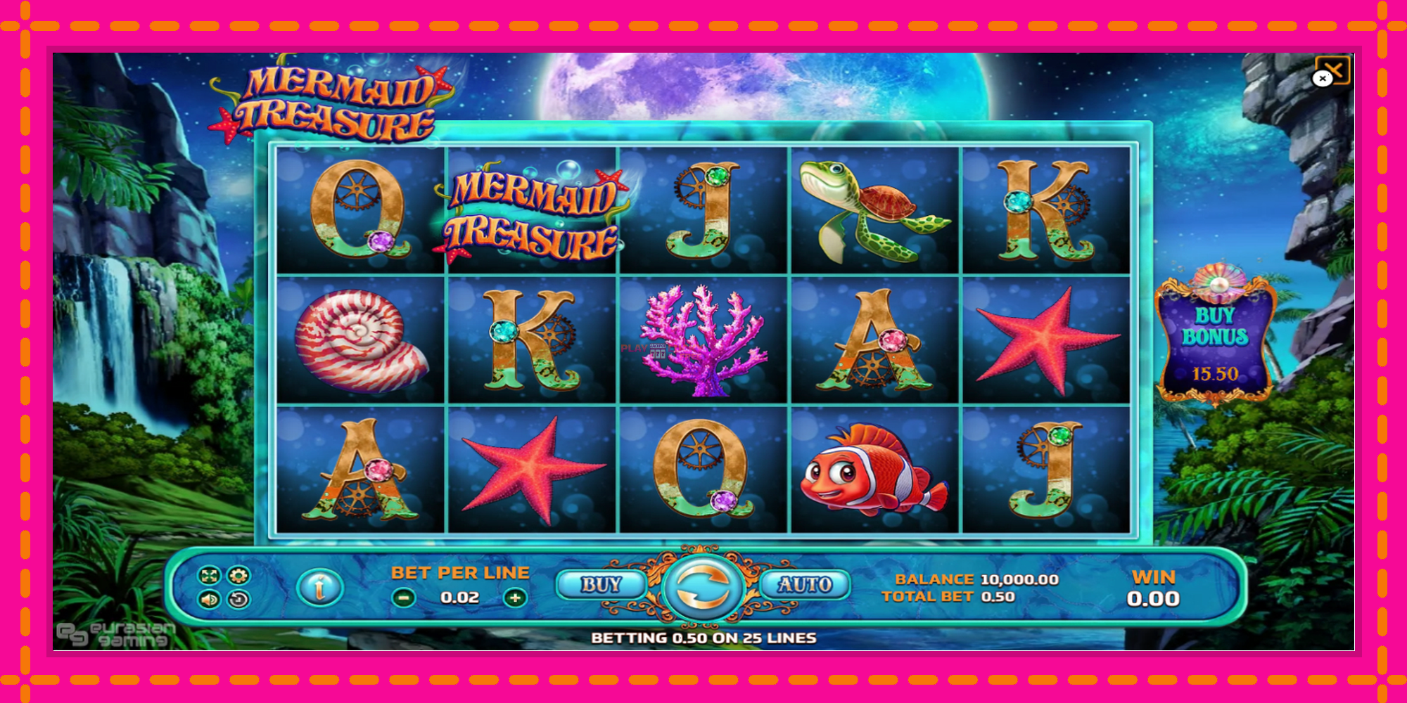 Безплатна игра в Mermaid Treasure без регистрация, картина 2