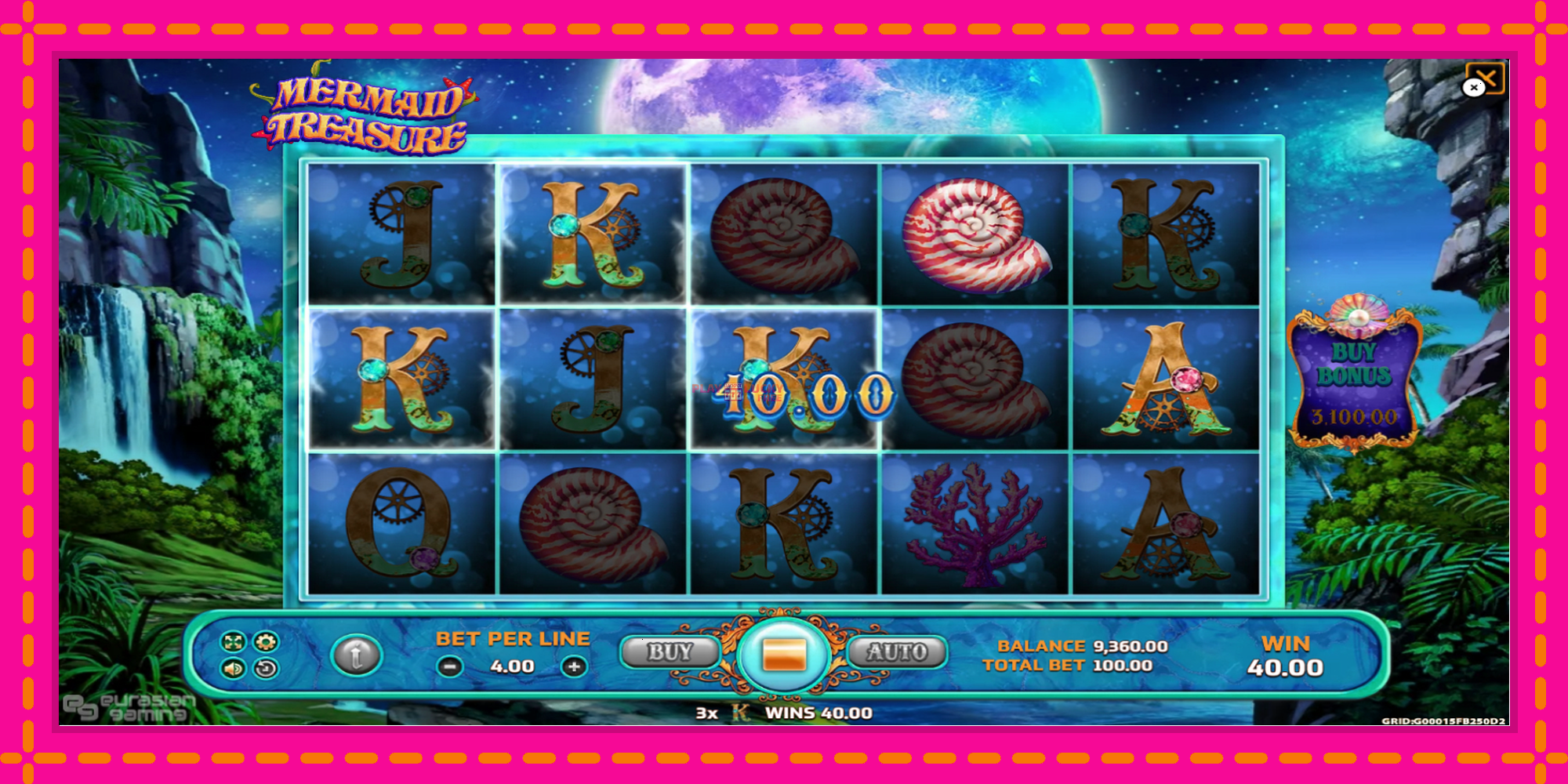 Безплатна игра в Mermaid Treasure без регистрация, картина 4