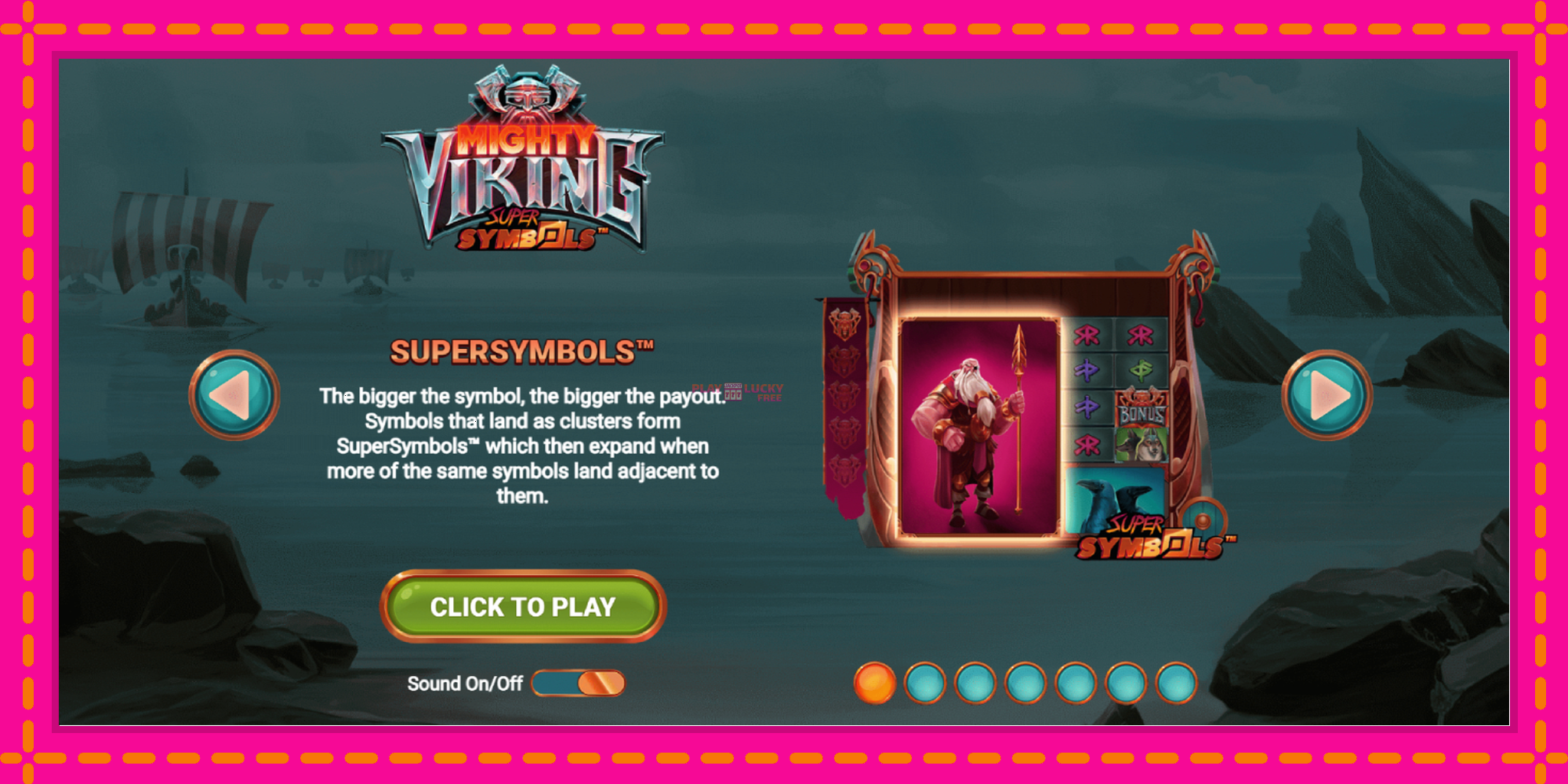 Безплатна игра в Mighty Viking без регистрация, картина 1