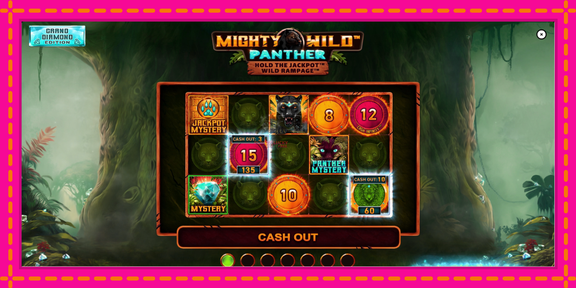 Безплатна игра в Mighty Wild: Panther Grand Diamond Edition без регистрация, картина 1