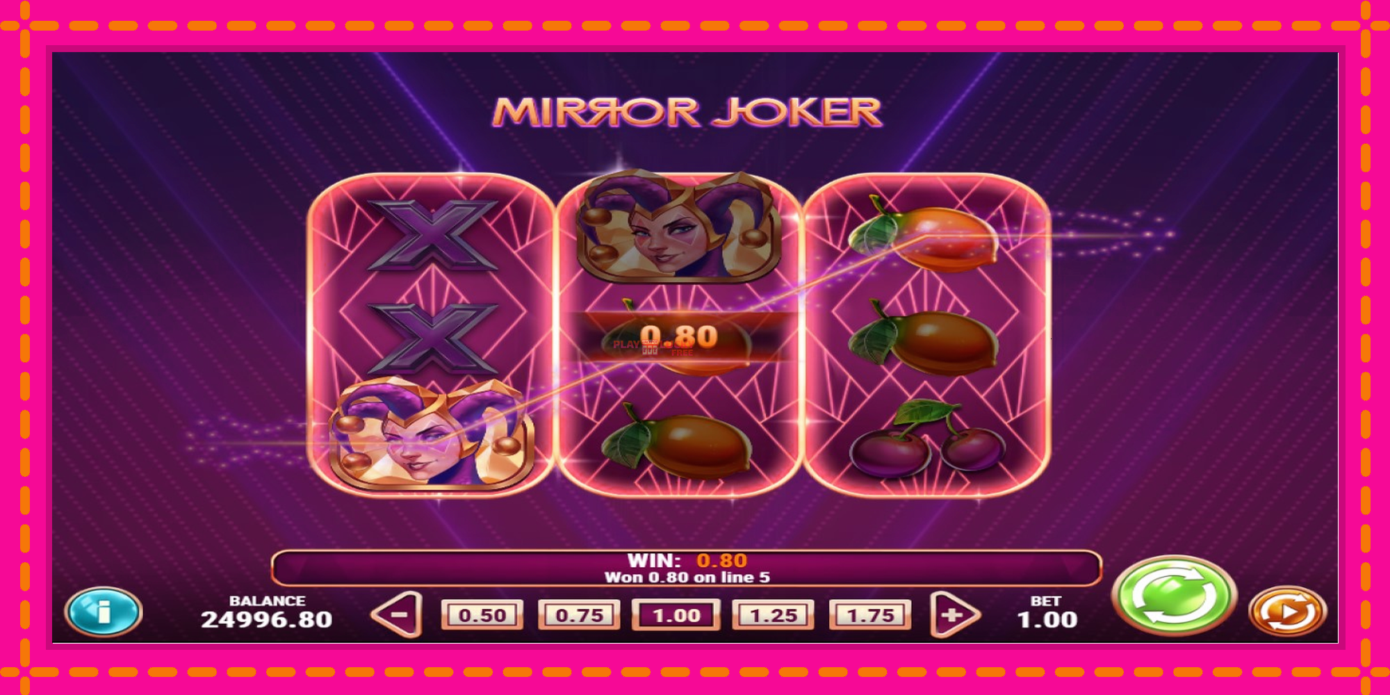 Безплатна игра в Mirror Joker без регистрация, картина 4