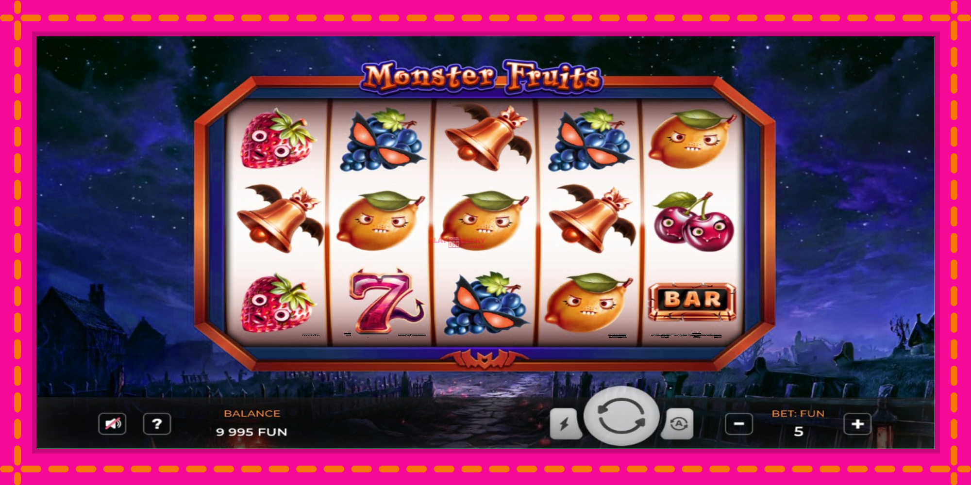 Безплатна игра в Monster Fruits без регистрация, картина 1