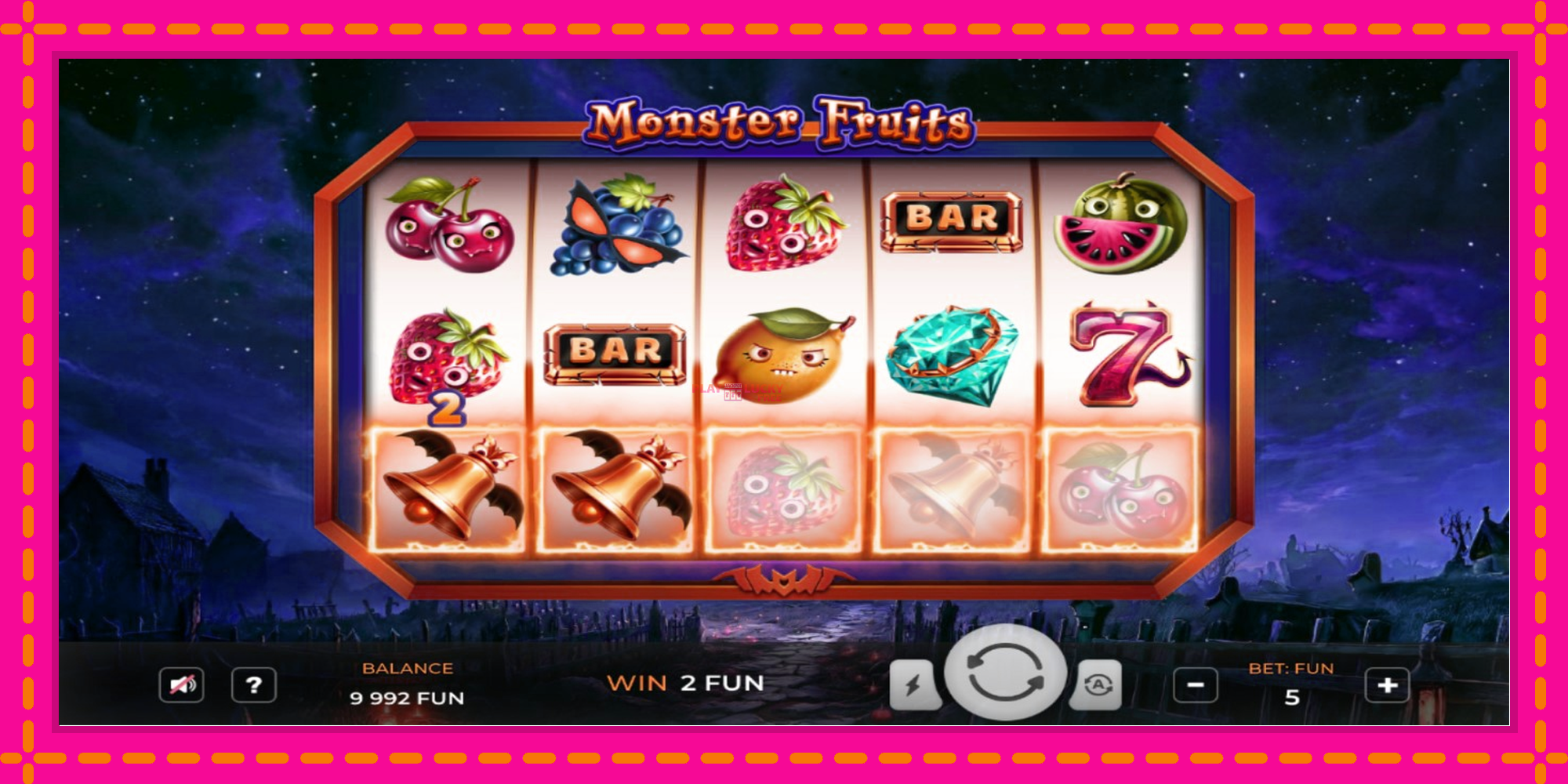 Безплатна игра в Monster Fruits без регистрация, картина 2