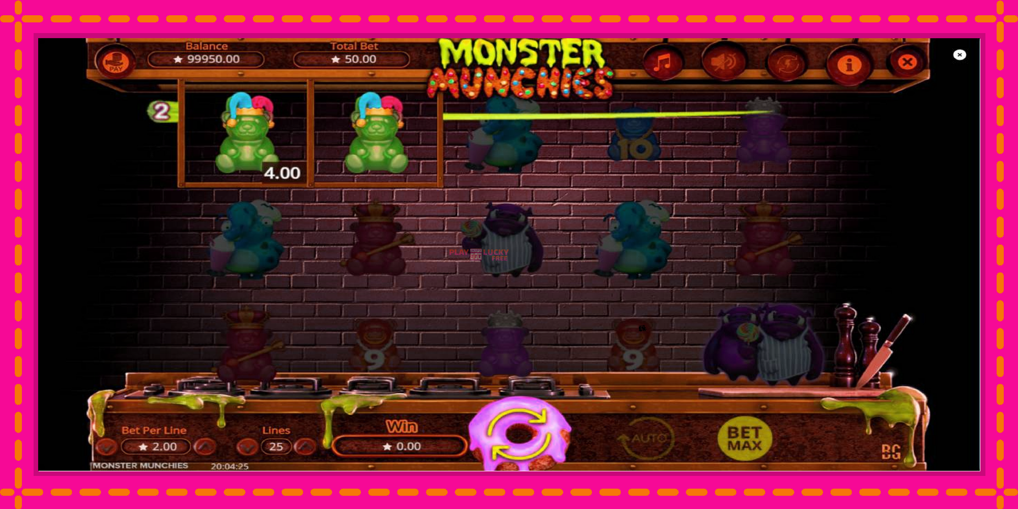 Безплатна игра в Monster Munchies без регистрация, картина 3