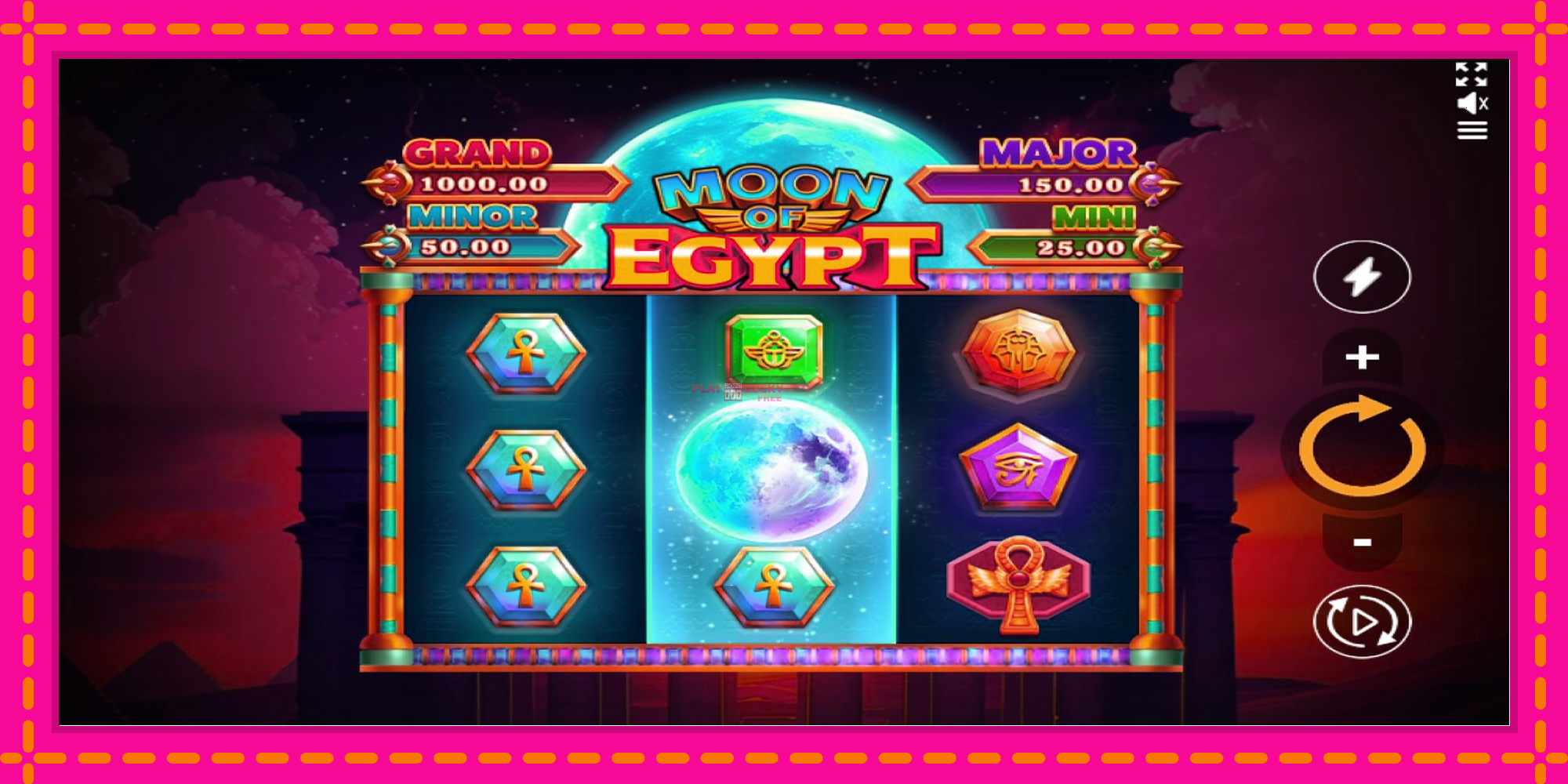 Безплатна игра в Moon of Egypt без регистрация, картина 1