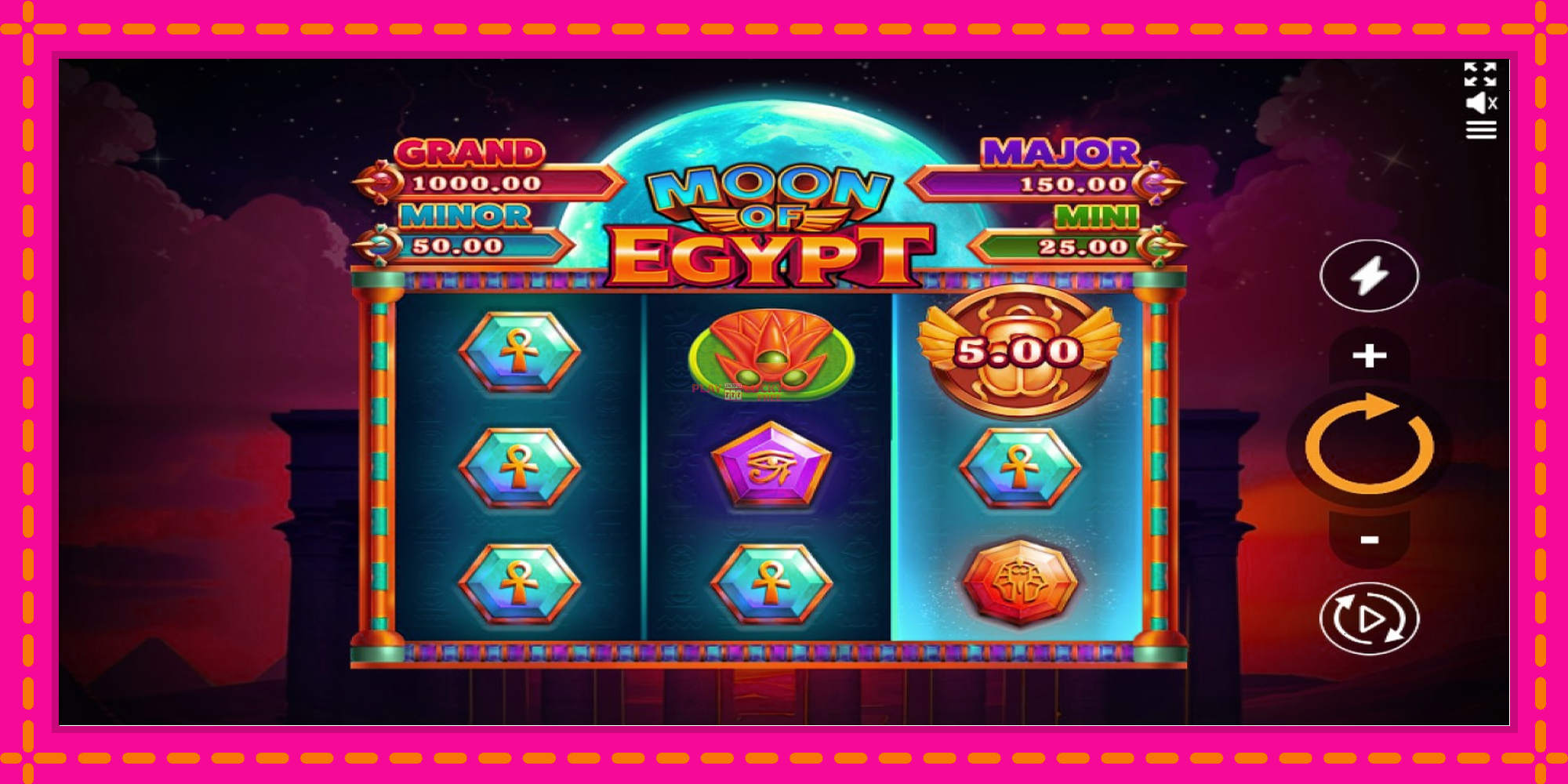 Безплатна игра в Moon of Egypt без регистрация, картина 3