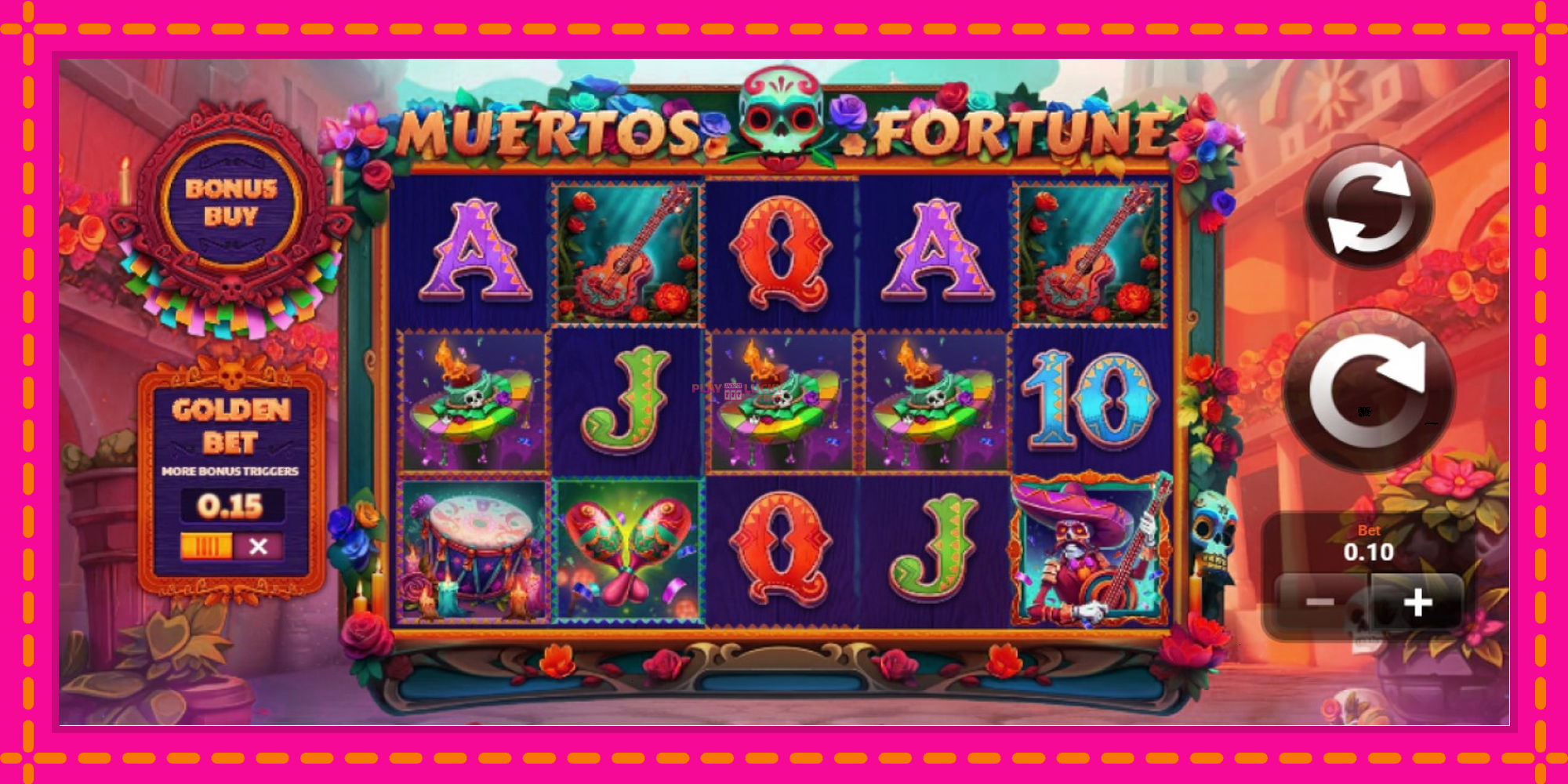 Безплатна игра в Muertos Fortune без регистрация, картина 1