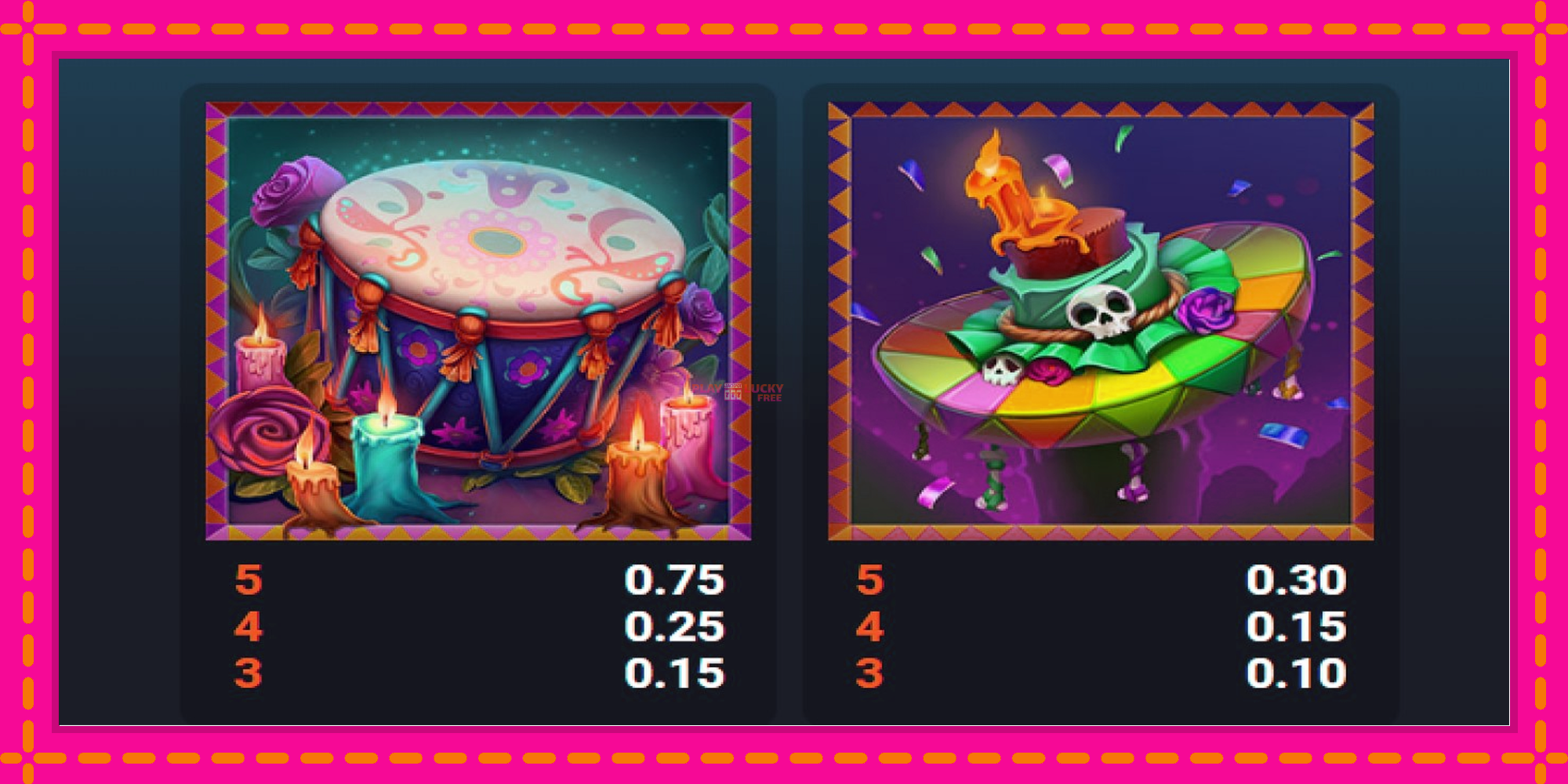 Безплатна игра в Muertos Fortune без регистрация, картина 6